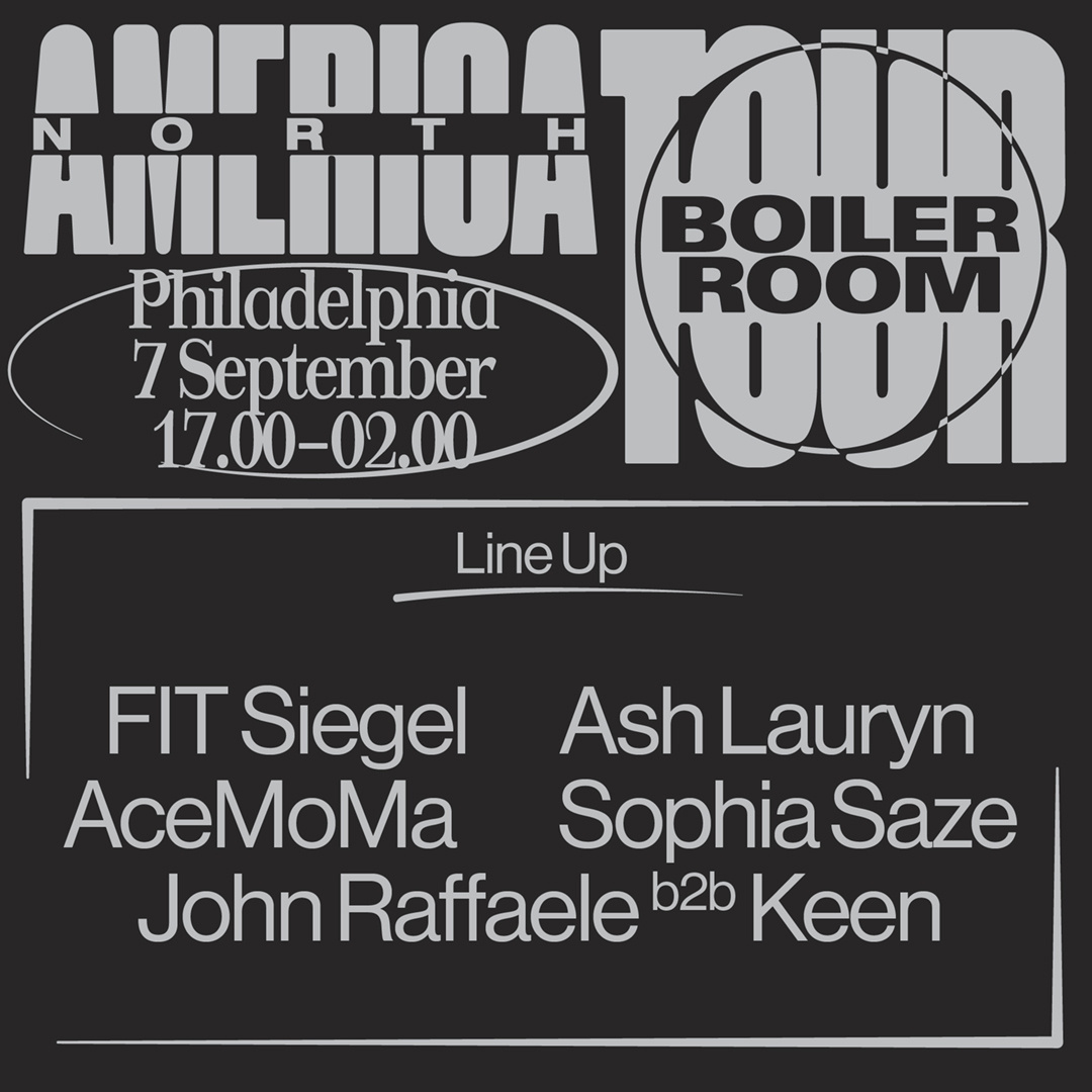 Flyer for event Boiler Room Philadelphia: Subsurface Warehouse Party.