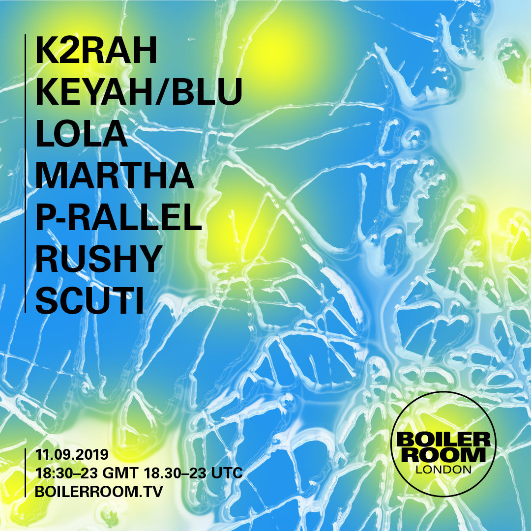 Flyer for event Boiler Room London.