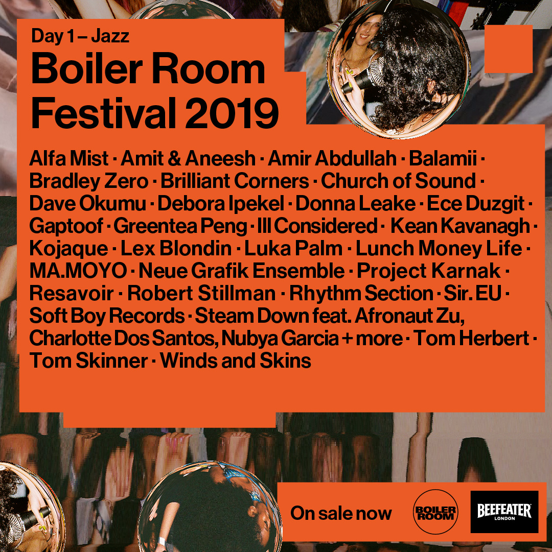 Flyer for event Boiler Room Festival Day 1: Jazz.