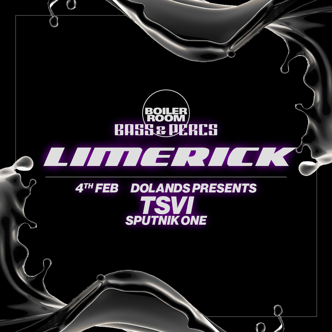 Flyer for event Bass & Percs Tour: Limerick.
