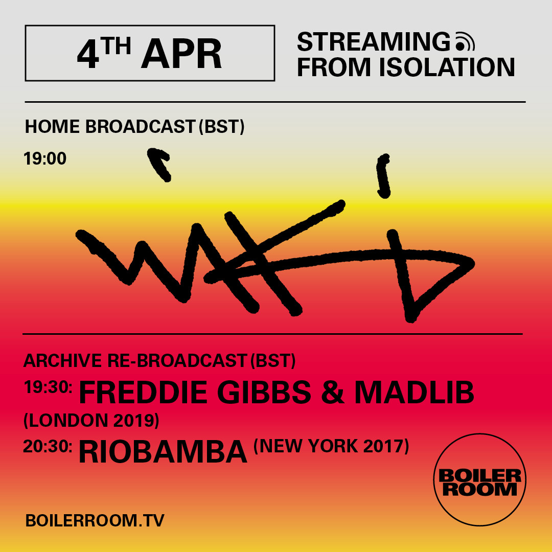 Flyer for event Streaming From Isolation – #10.