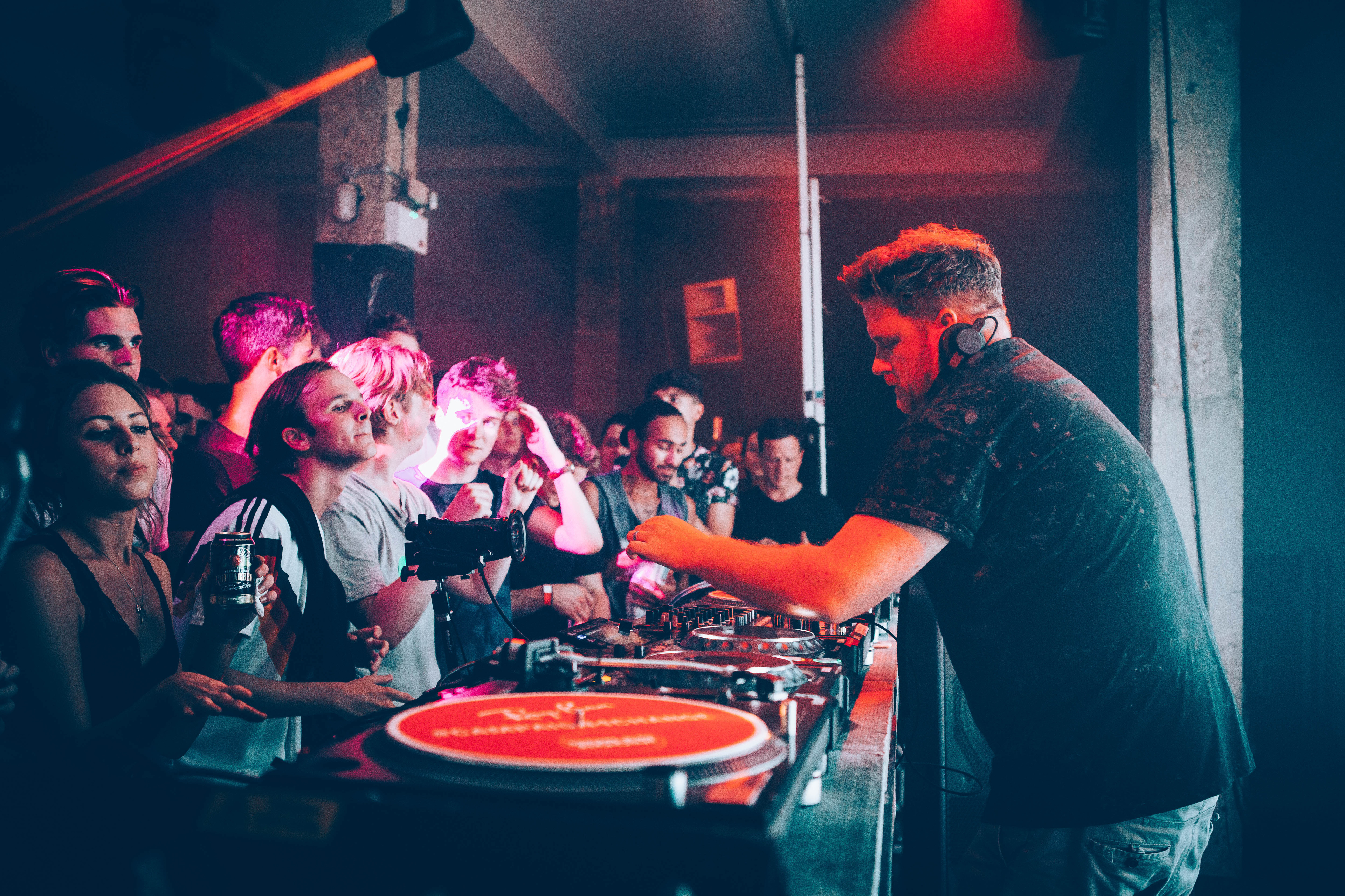 Photo of set Eats Everything.