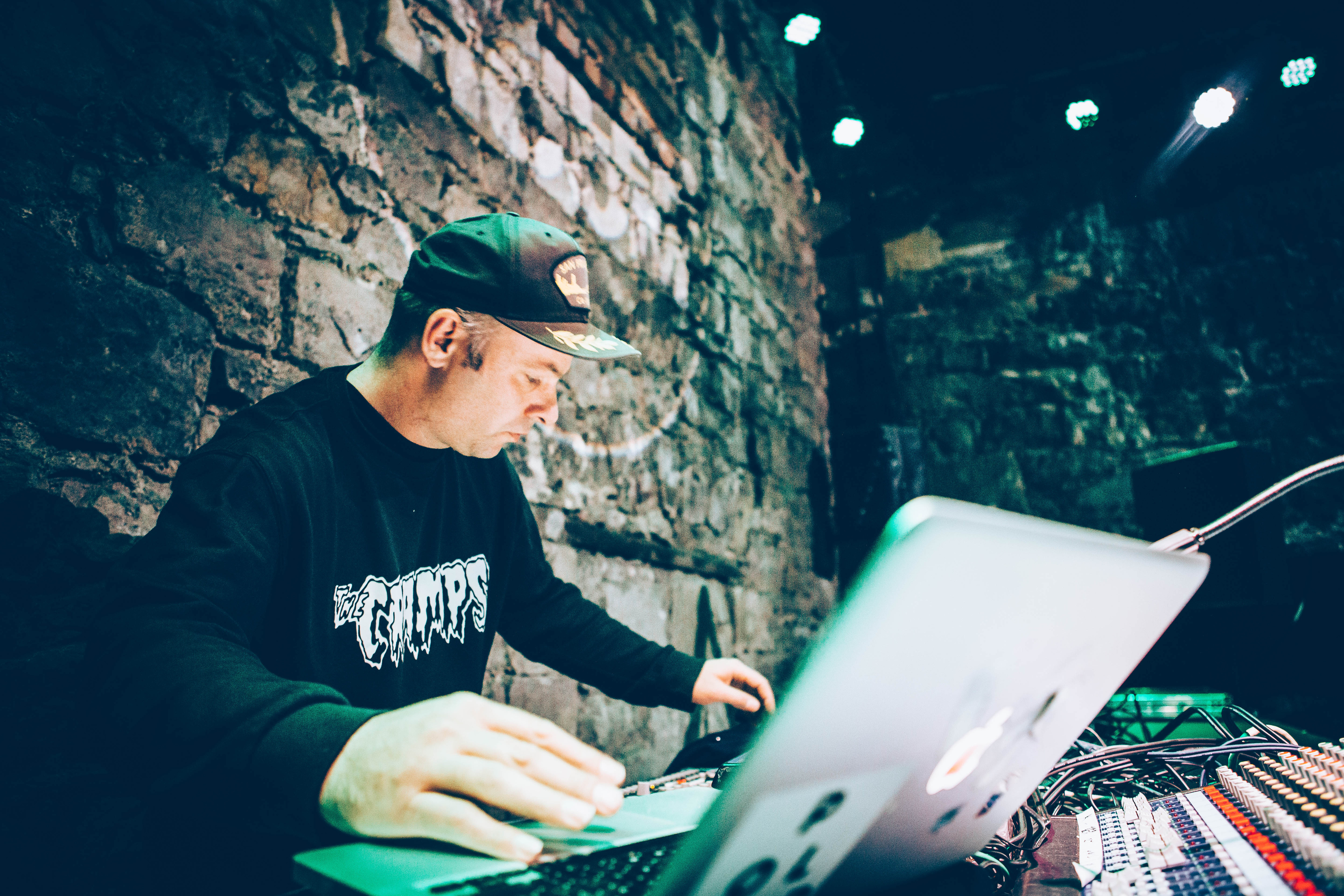 Photo of set Neil Landstrumm.