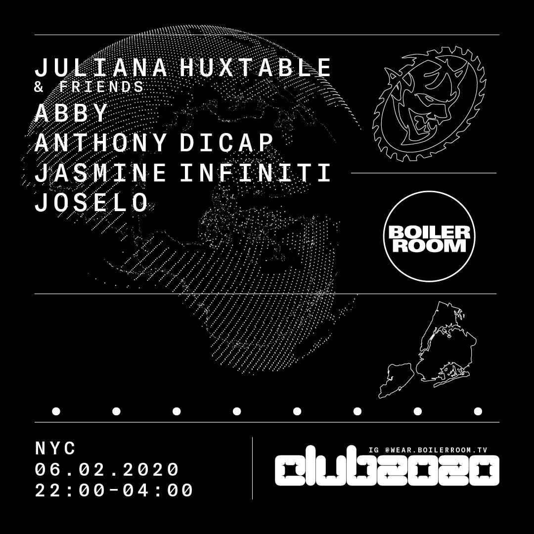 Flyer for event CLUB 20/20: NYC.