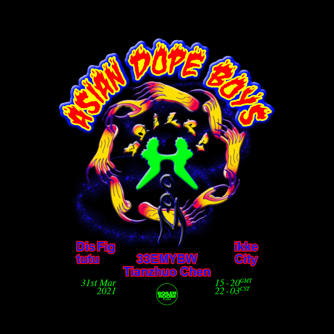 Flyer for event Asian Dope Boys.