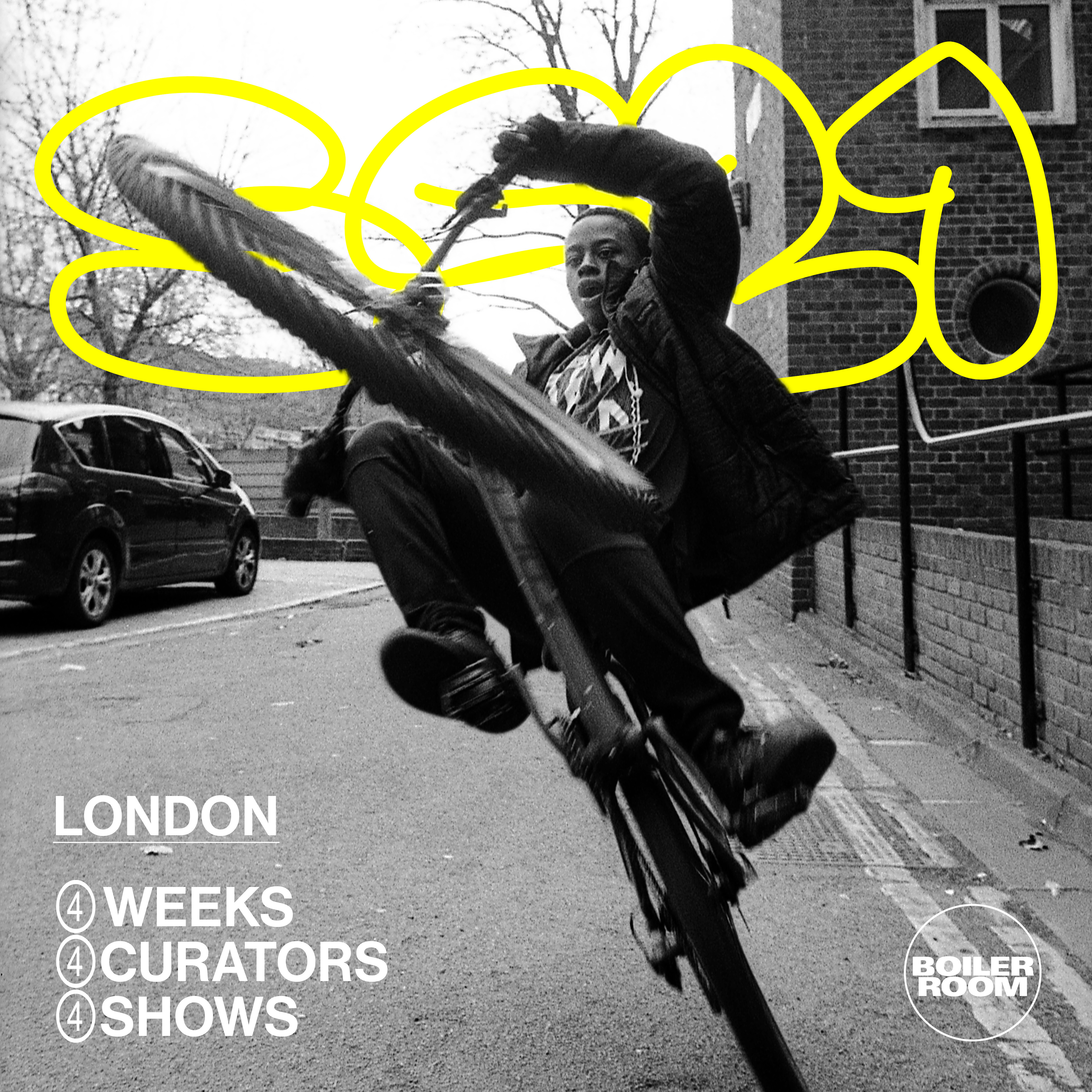 Flyer for event SS21: Yaw Tog & Friends.