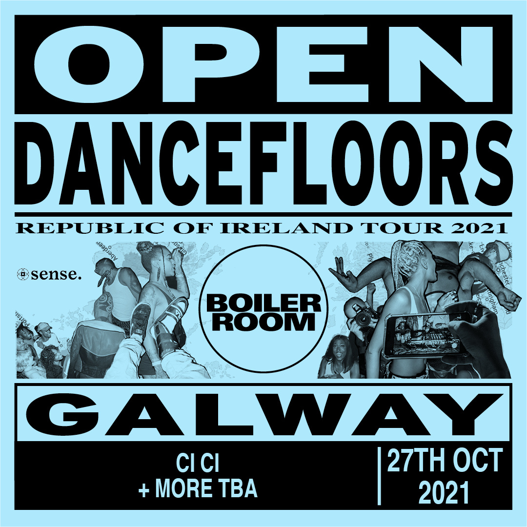 Flyer for event Open Dancefloors Ireland: Galway.