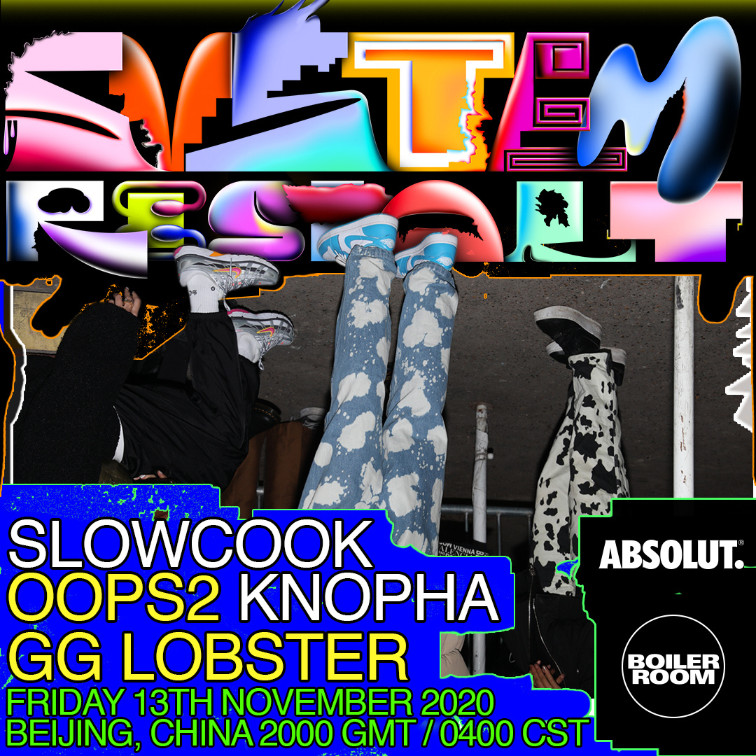 Flyer for event System Restart: Beijing.