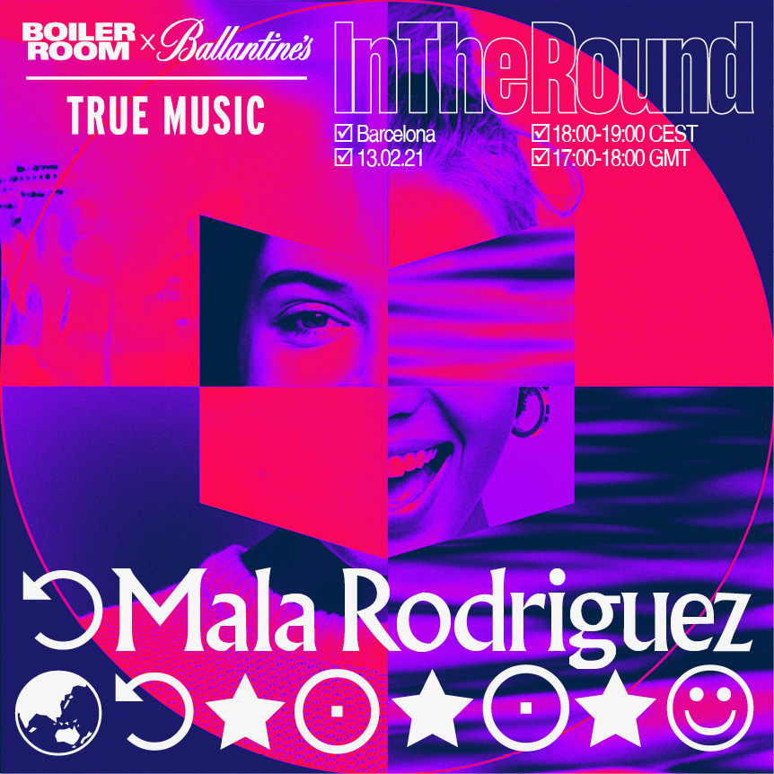 Flyer for event Boiler Room x Ballantine's True Music | In The Round: Barcelona.