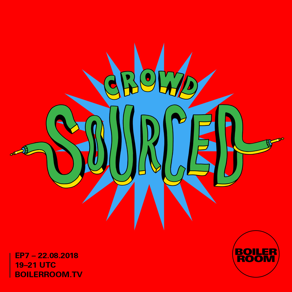 Flyer for event Crowdsourced #7: Crazy Cousinz.