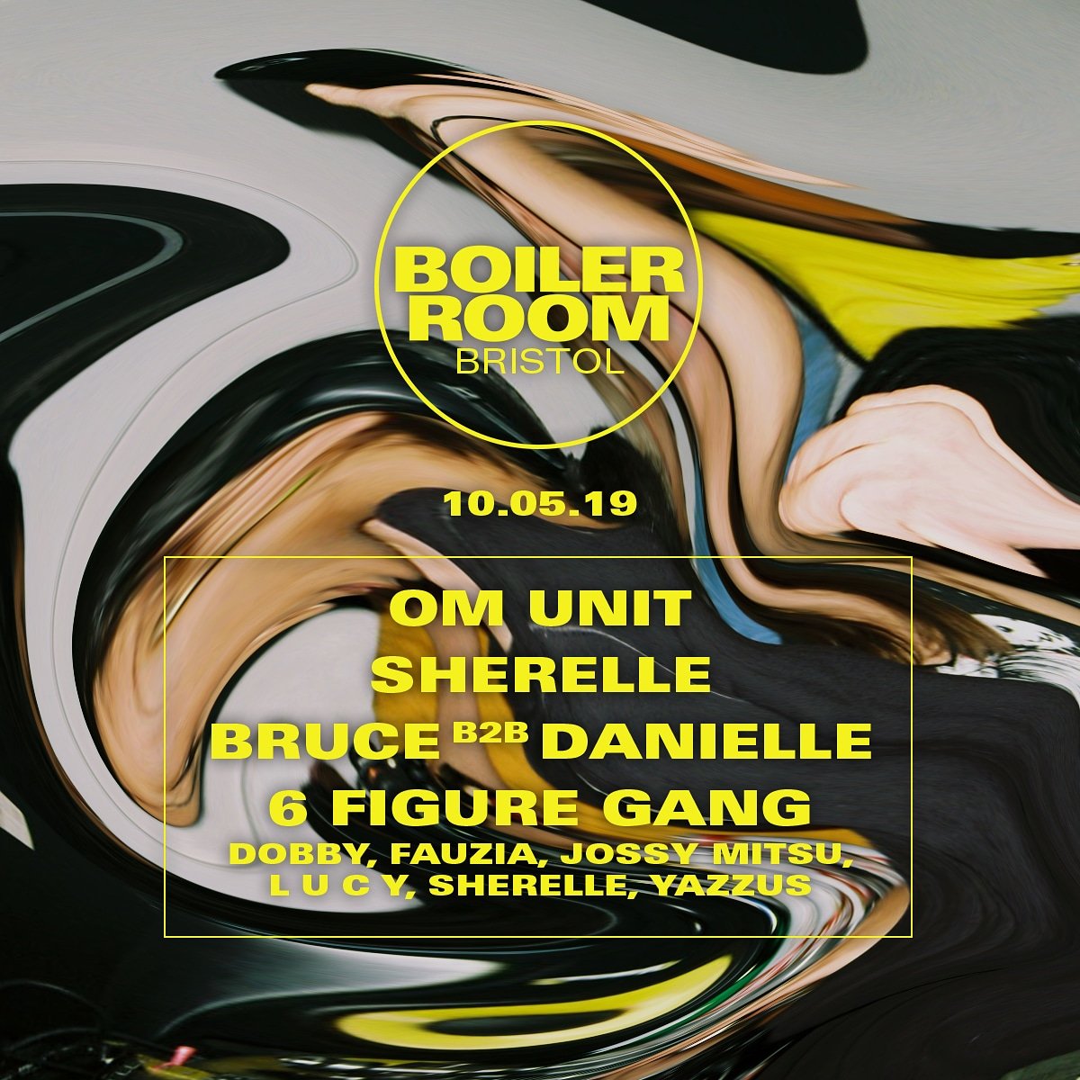 Flyer for event Boiler Room: Bristol.