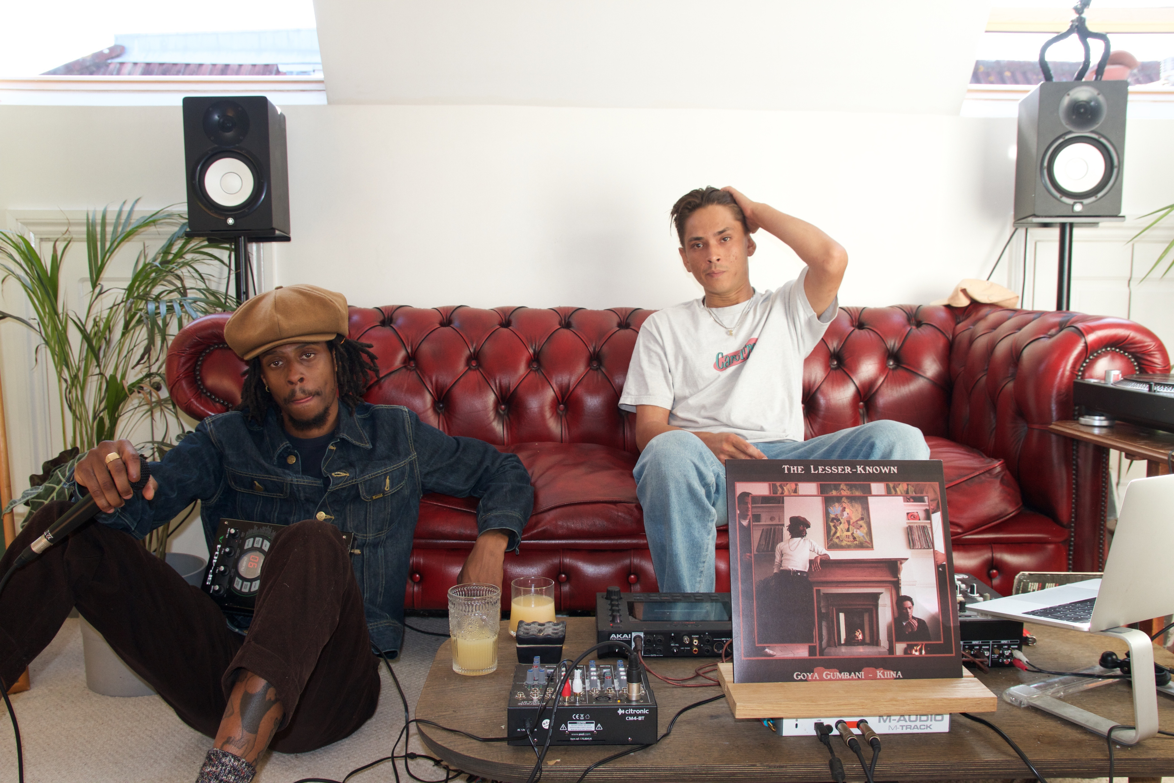 Flyer for event Goya Gumbani & Kiina.