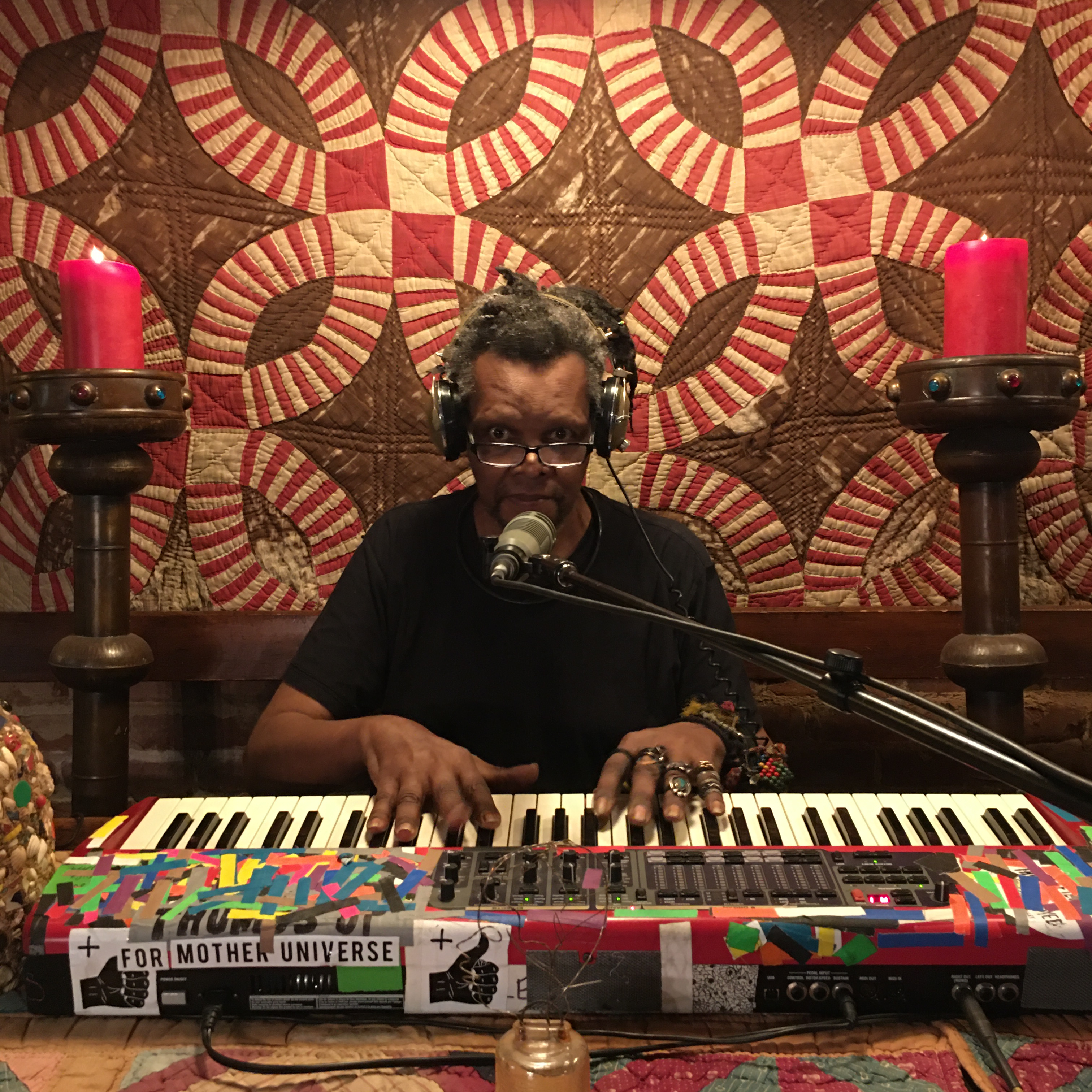 Flyer for event Lonnie Holley.