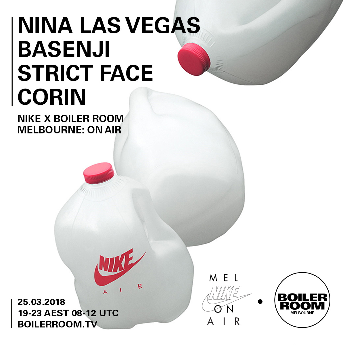 Flyer for event MELBOURNE: ON AIR.