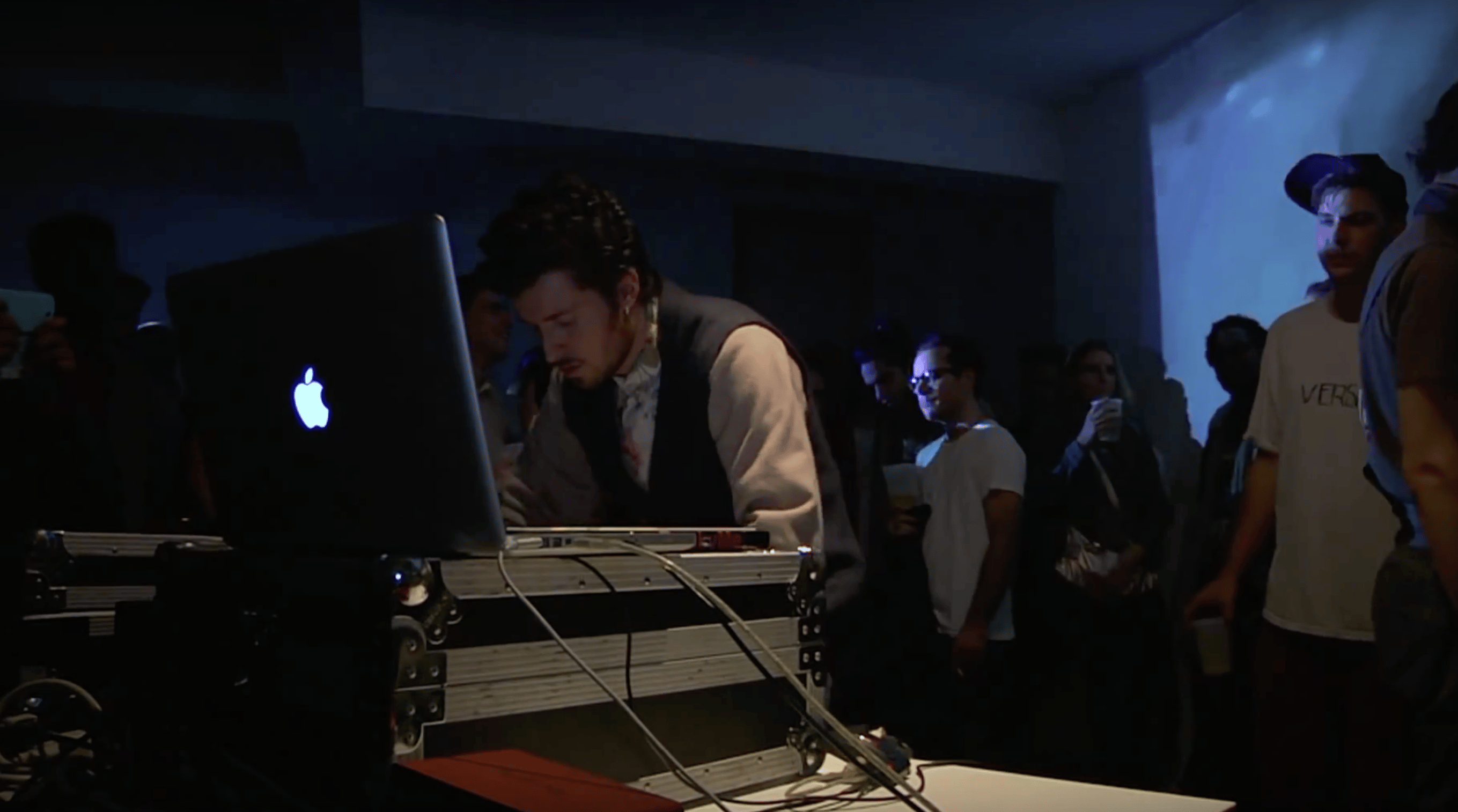 Photo of set Mike Slott.