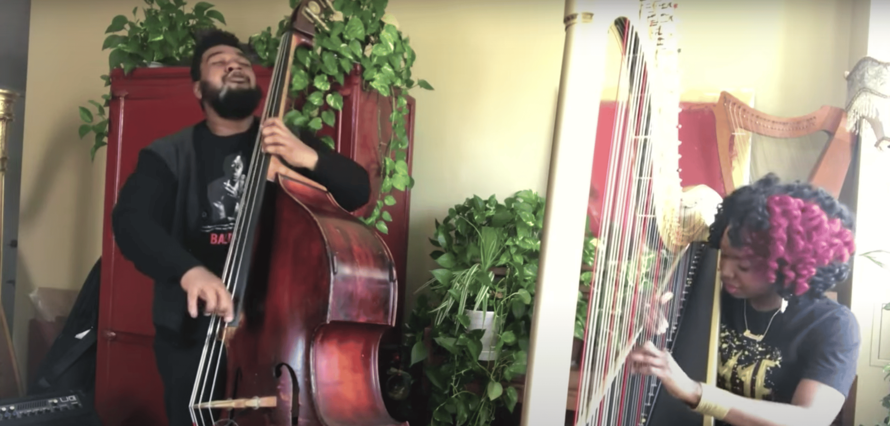 Flyer for event Brandee Younger & Dezron Douglas.