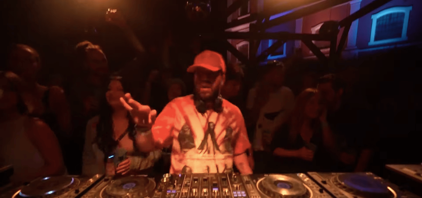 Flyer for event Dj Tennis.