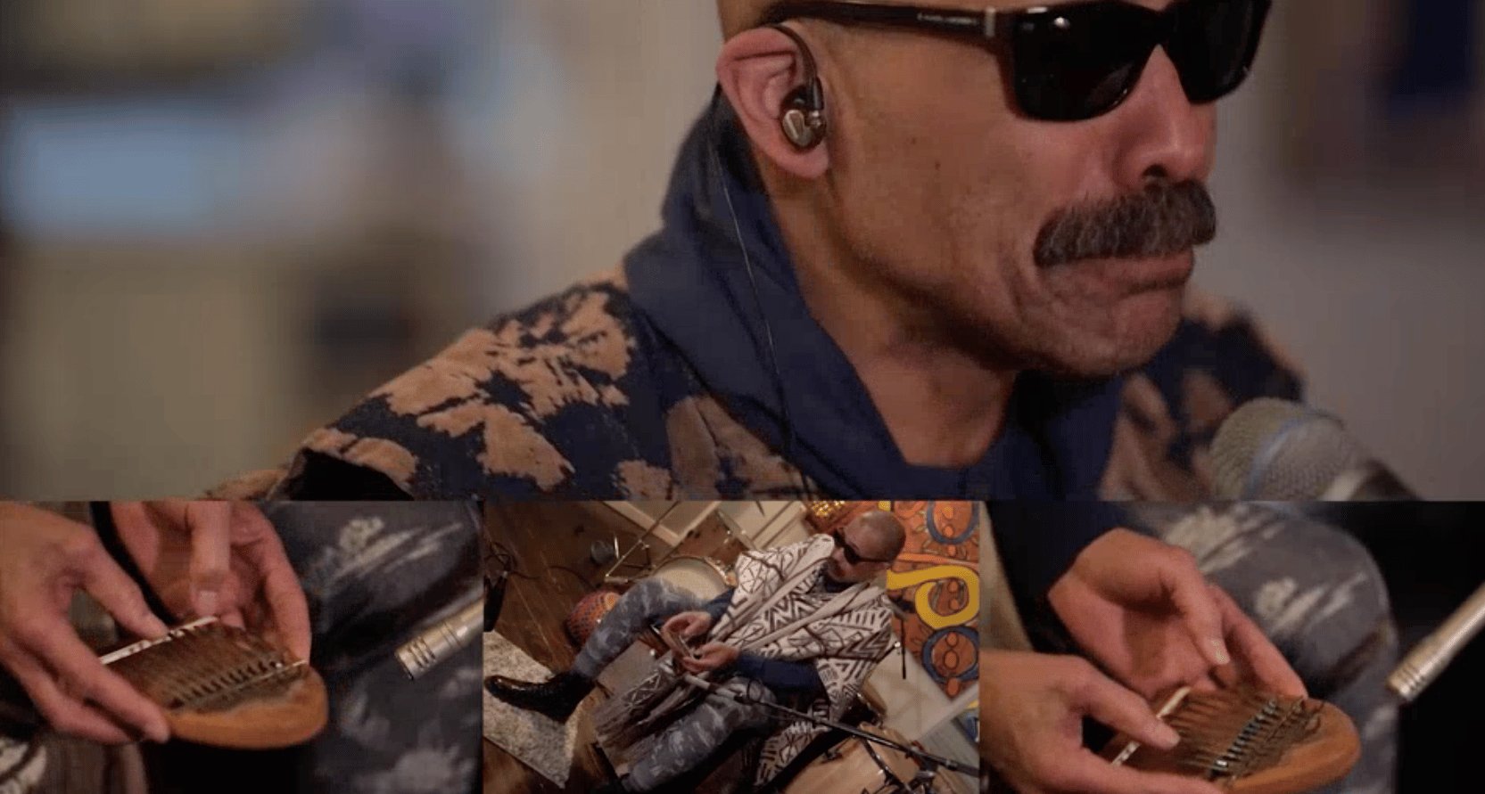 Flyer for event Kahil El'Zabar & Osunlade.