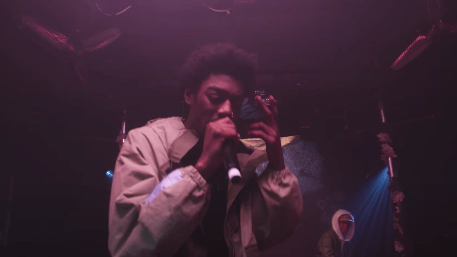 Photo of set Josette Joseph & Temesgen.