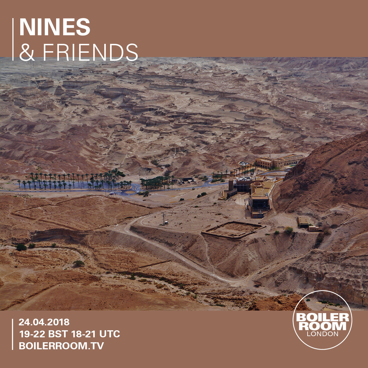 Flyer for event Nines & Friends.