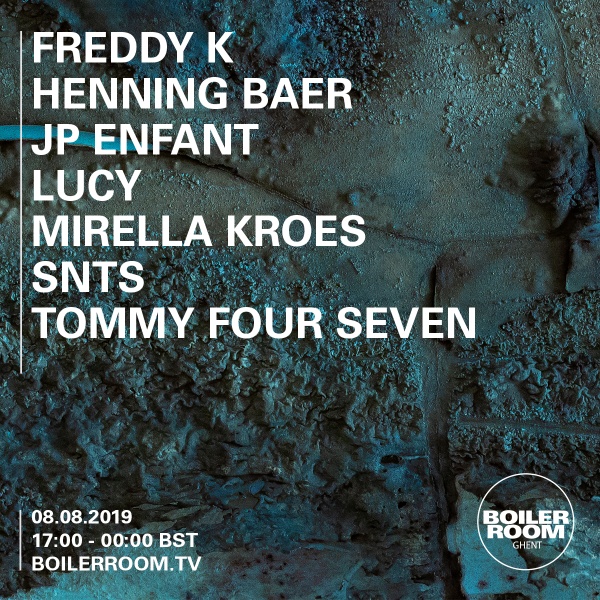 Flyer for event Boiler Room x Kompass Klub.