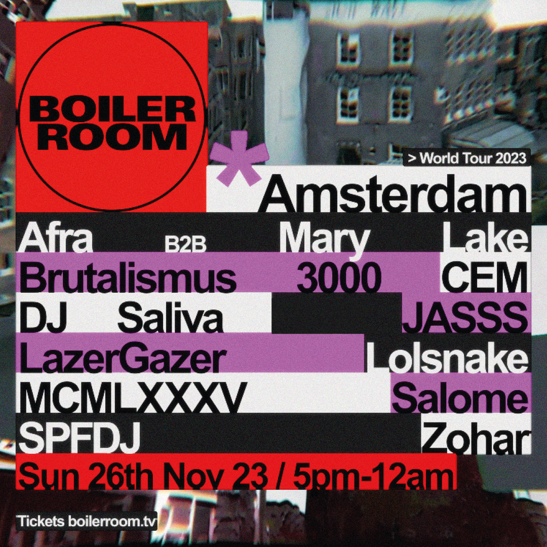 Flyer for event Amsterdam | Sunday.