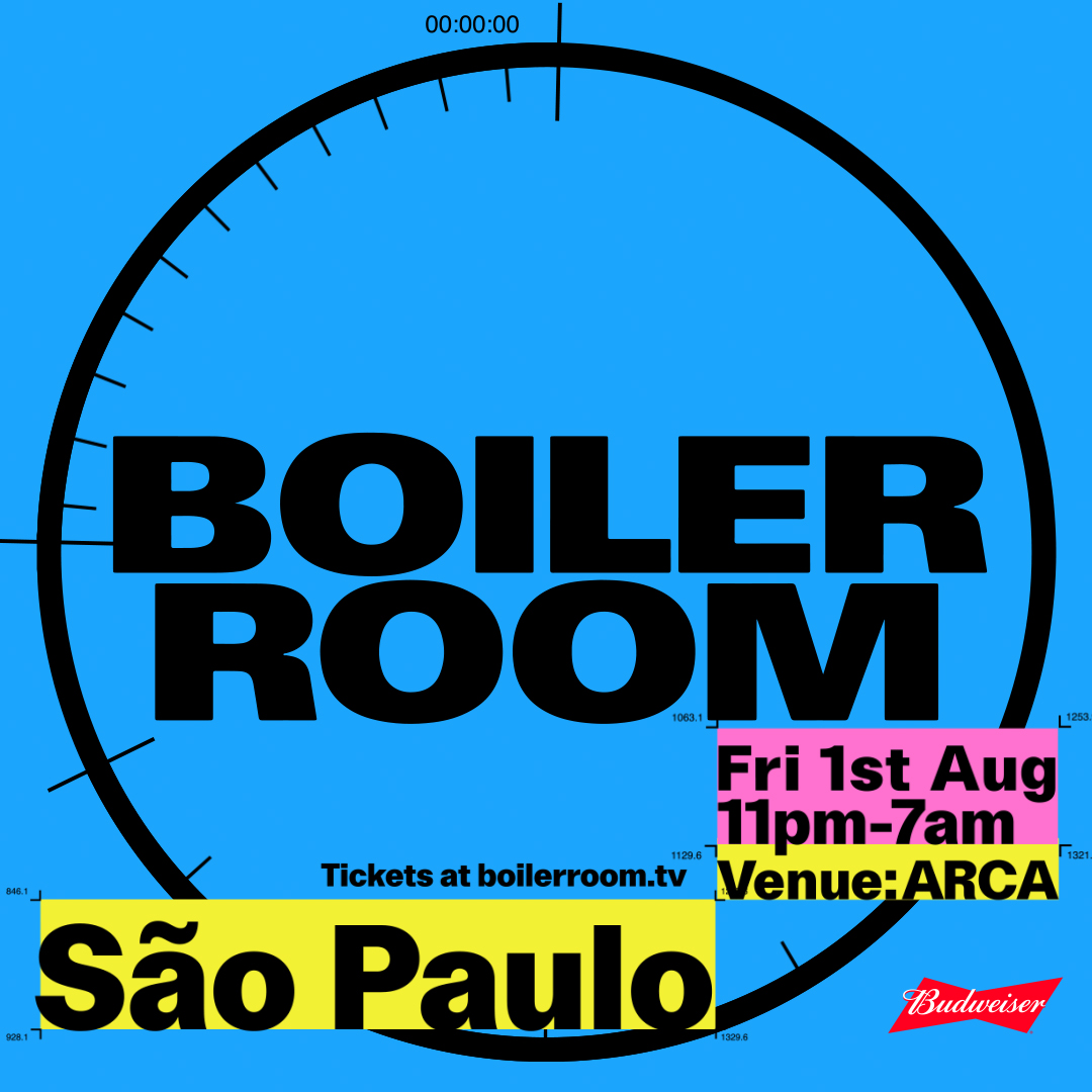 Flyer for event São Paulo.