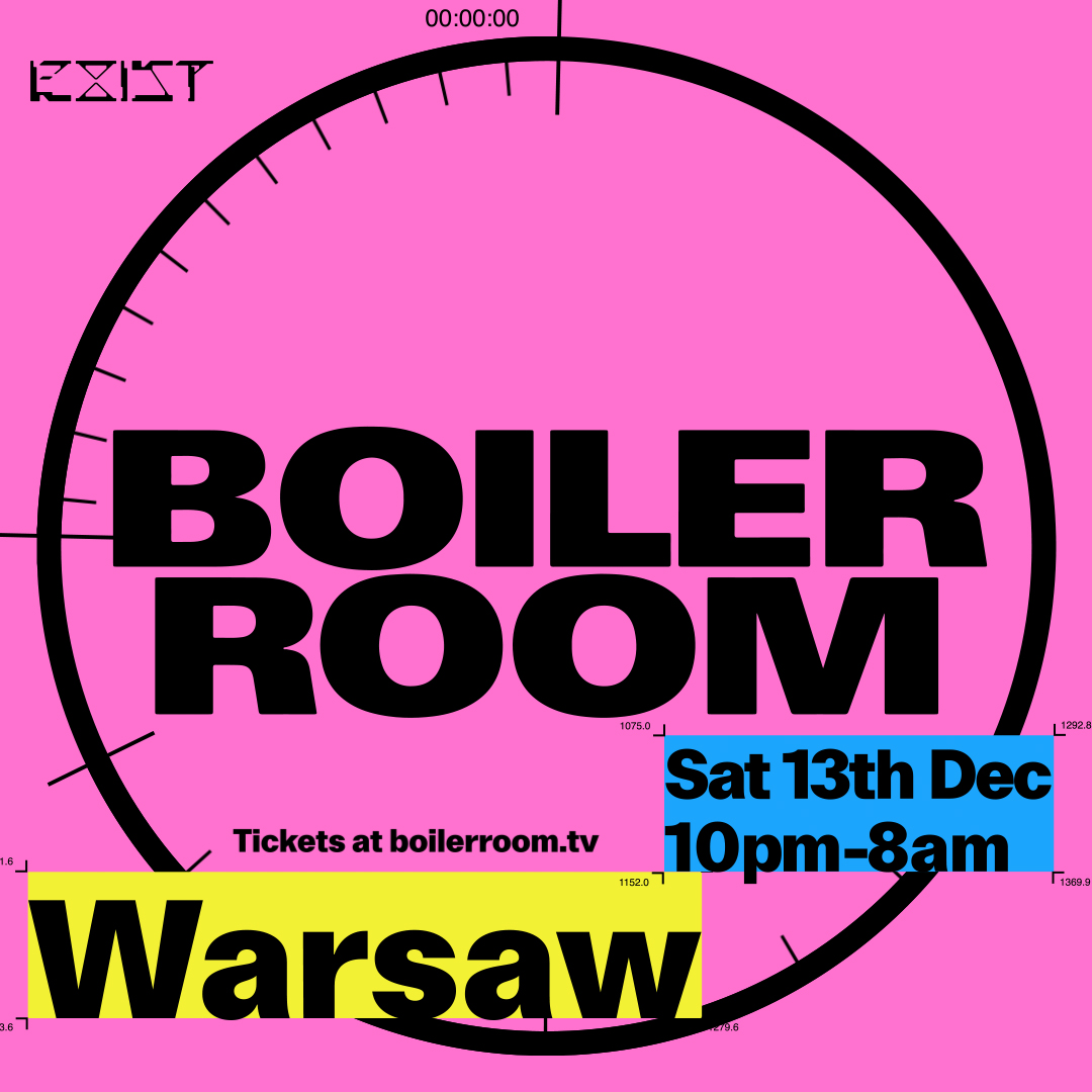 Flyer for event Warsaw.