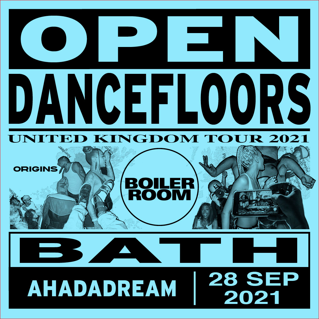 Flyer for event Open Dancefloors | Bath.