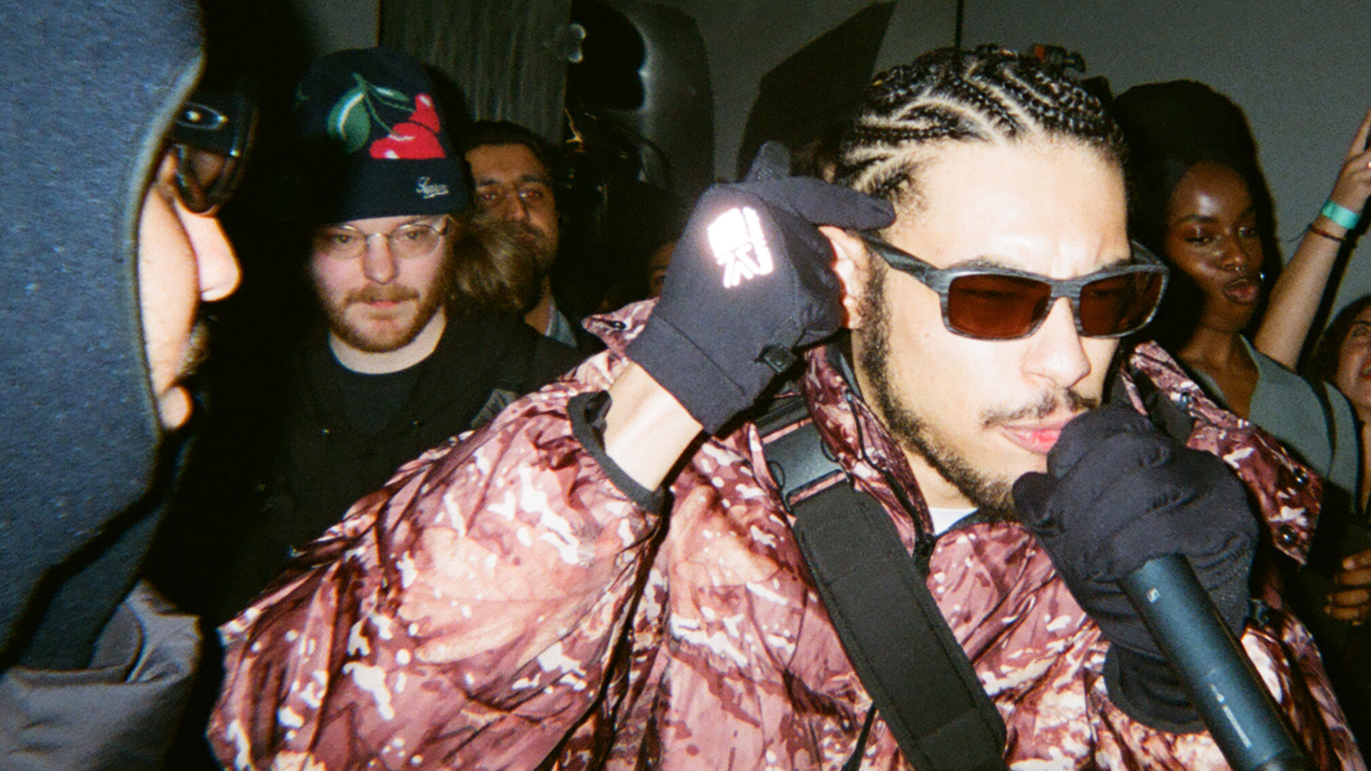 Flyer for event brbko & friends.