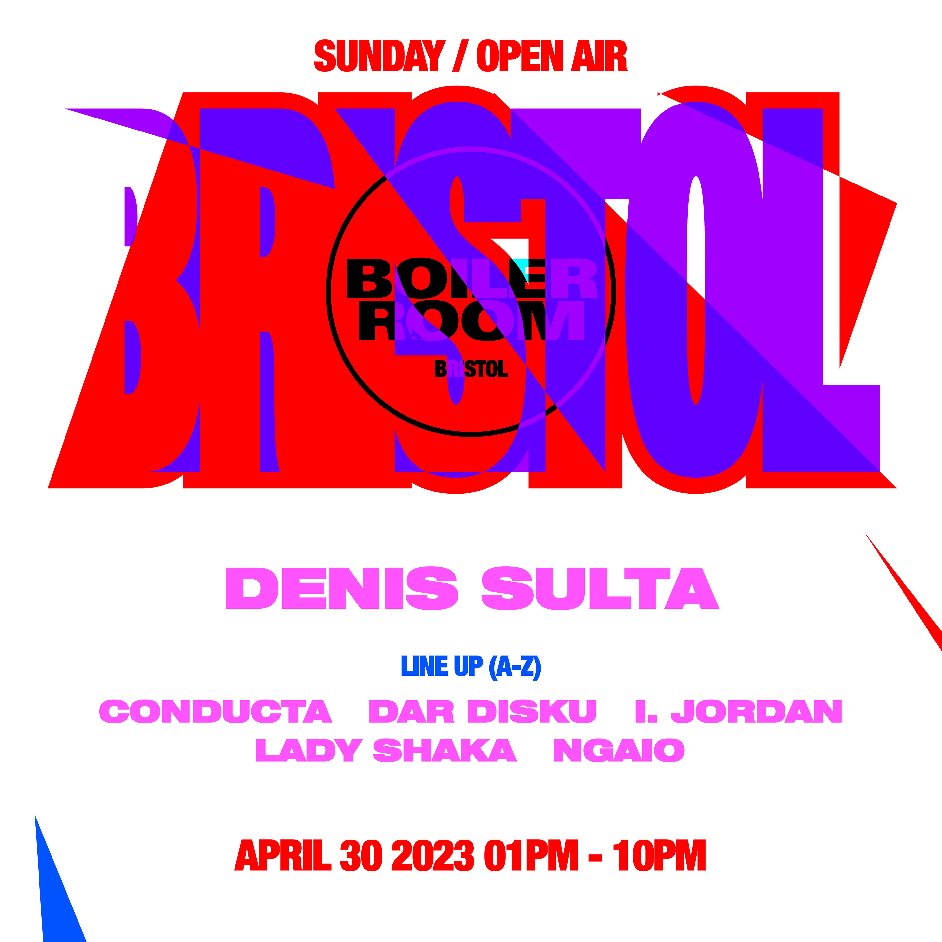 Flyer for event Bristol: Open Air | Sunday.