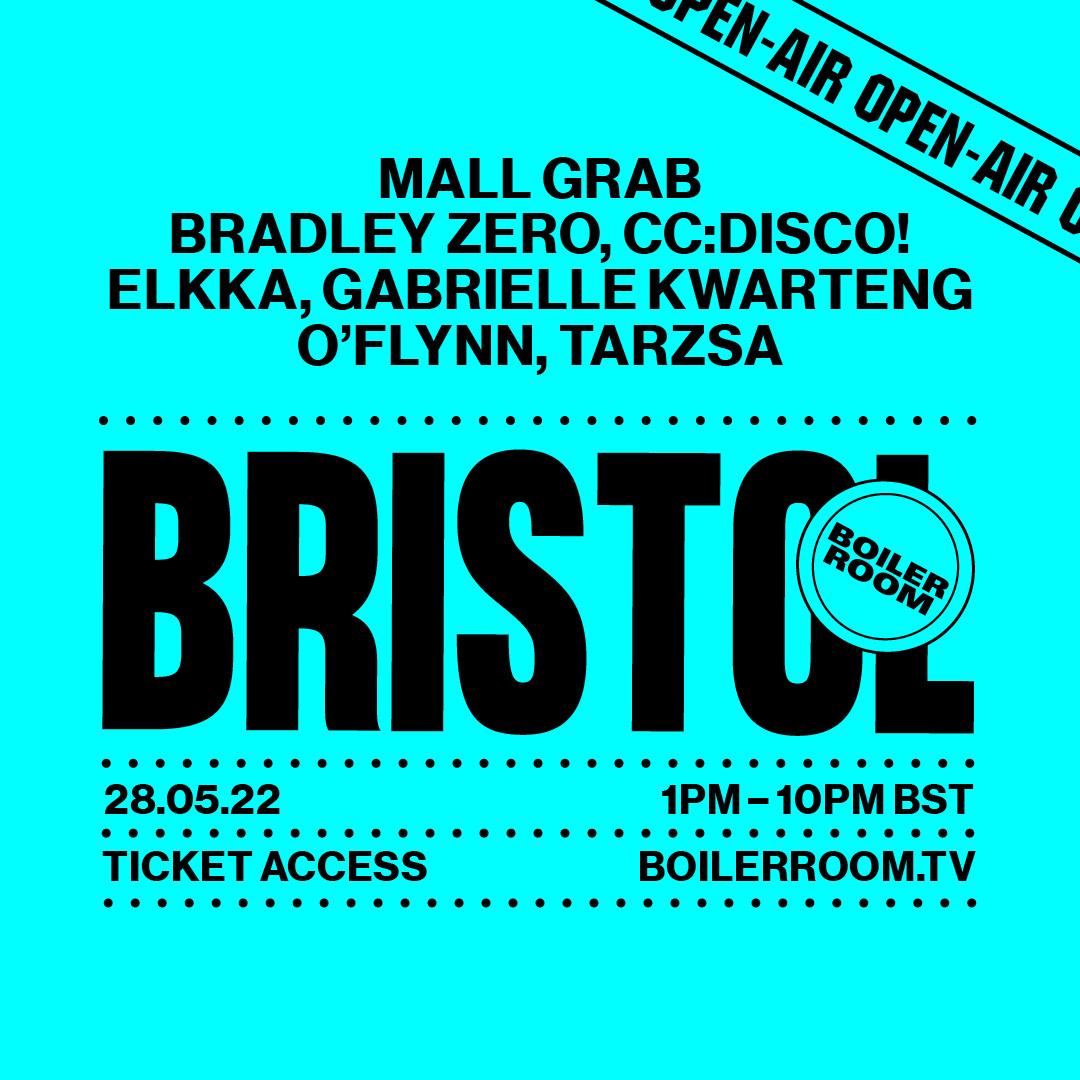 Flyer for event Boiler Room: Bristol.