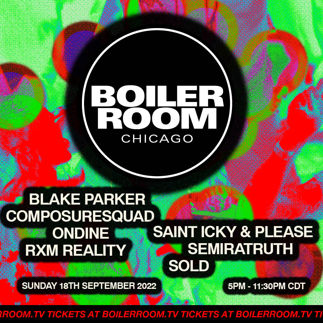 Flyer for event Boiler Room: Chicago | Day 2.