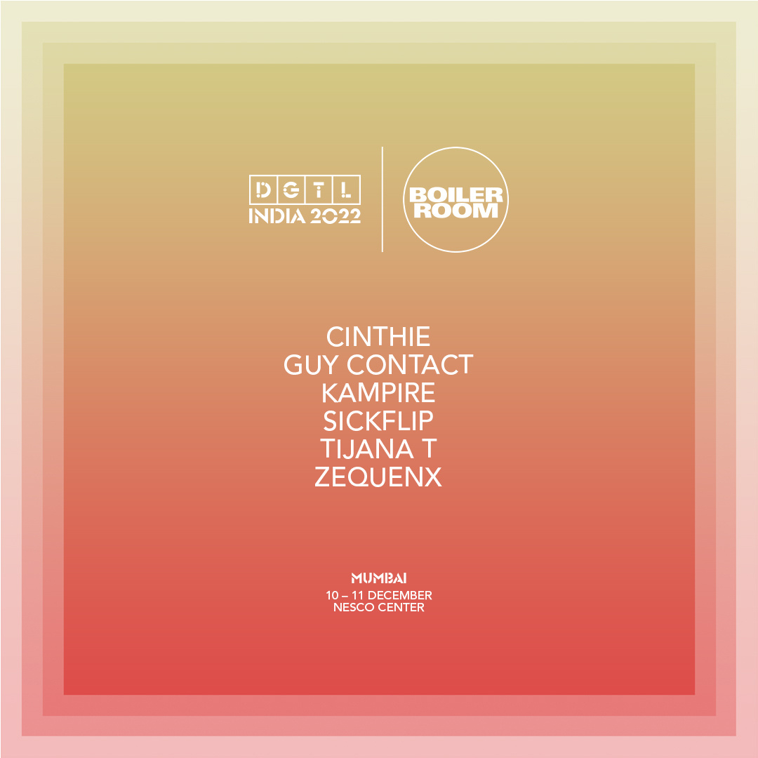 Flyer for event DGTL | Mumbai.