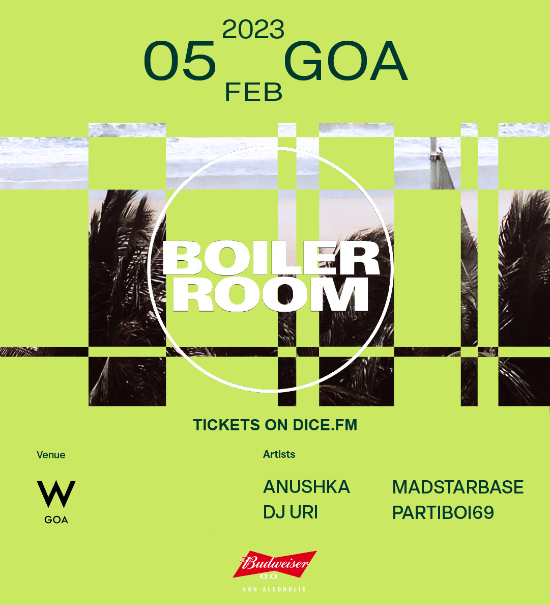 Flyer for event Boiler Room: Goa.
