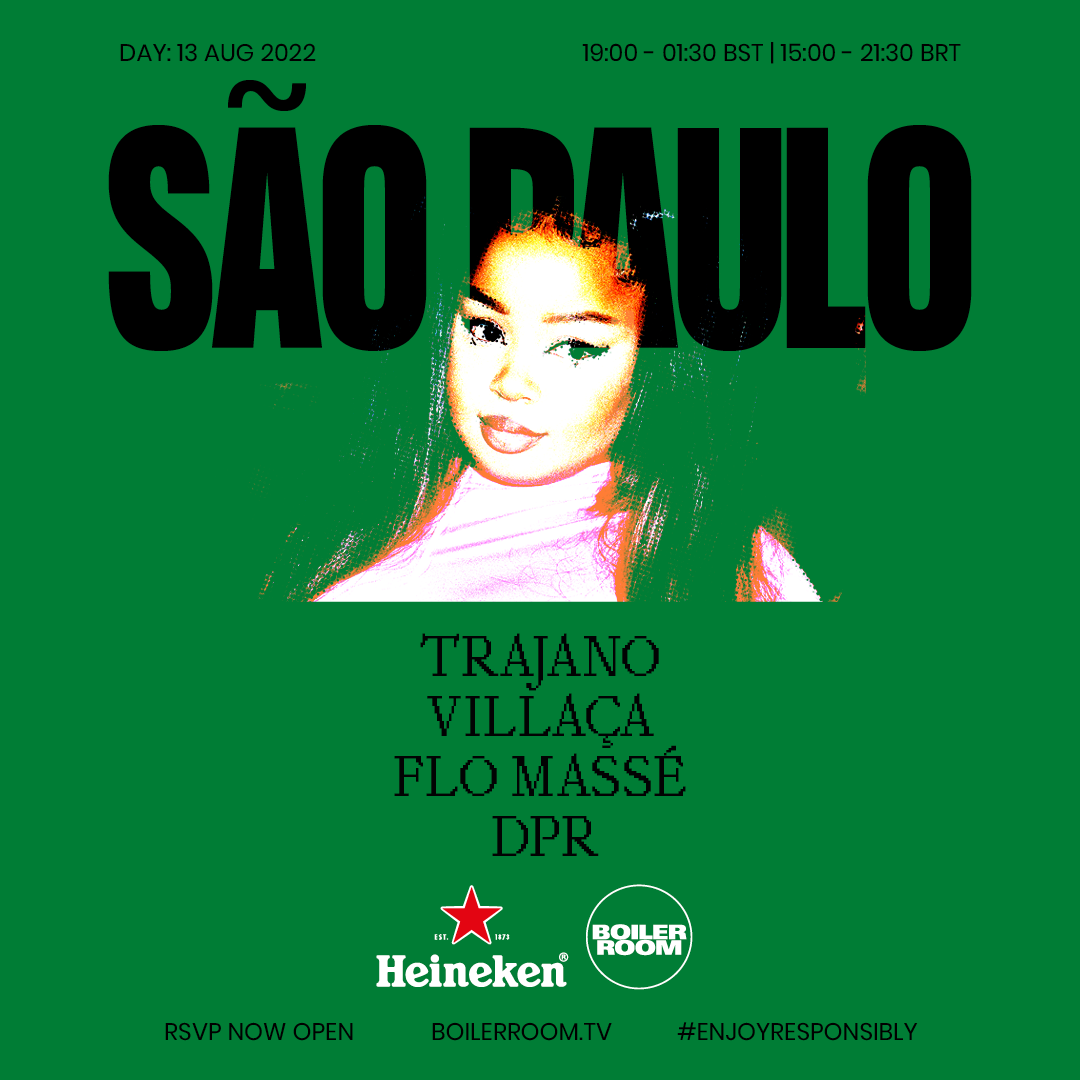 Flyer for event Heineken: São Paulo.