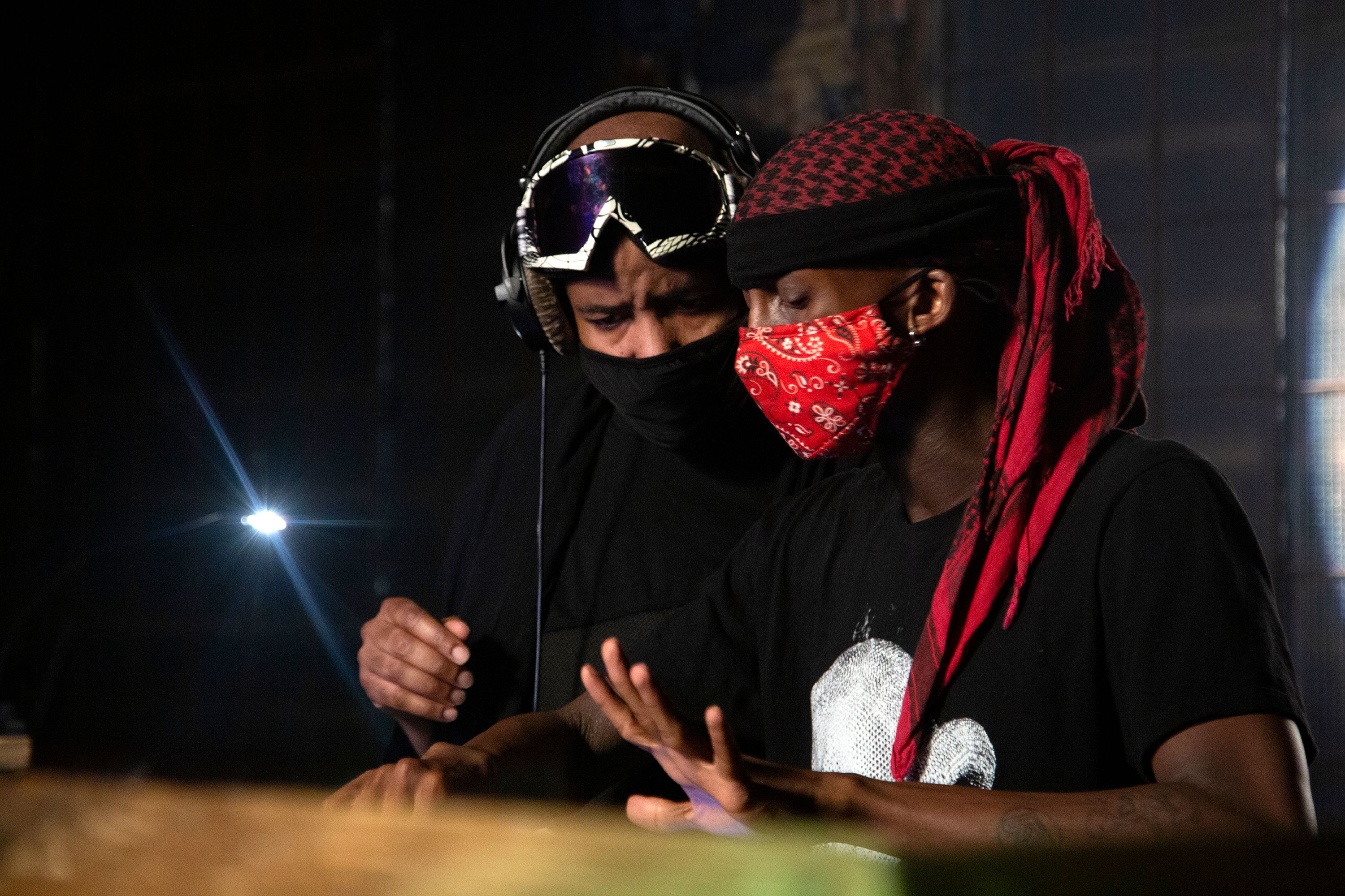 Photo of set Kaos B2B Sky LaBeija.