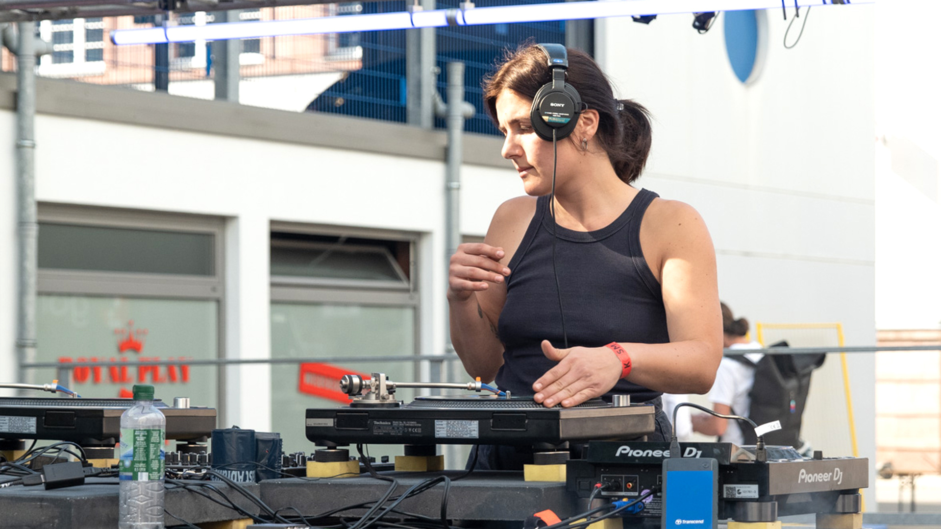 Flyer for event Karine.