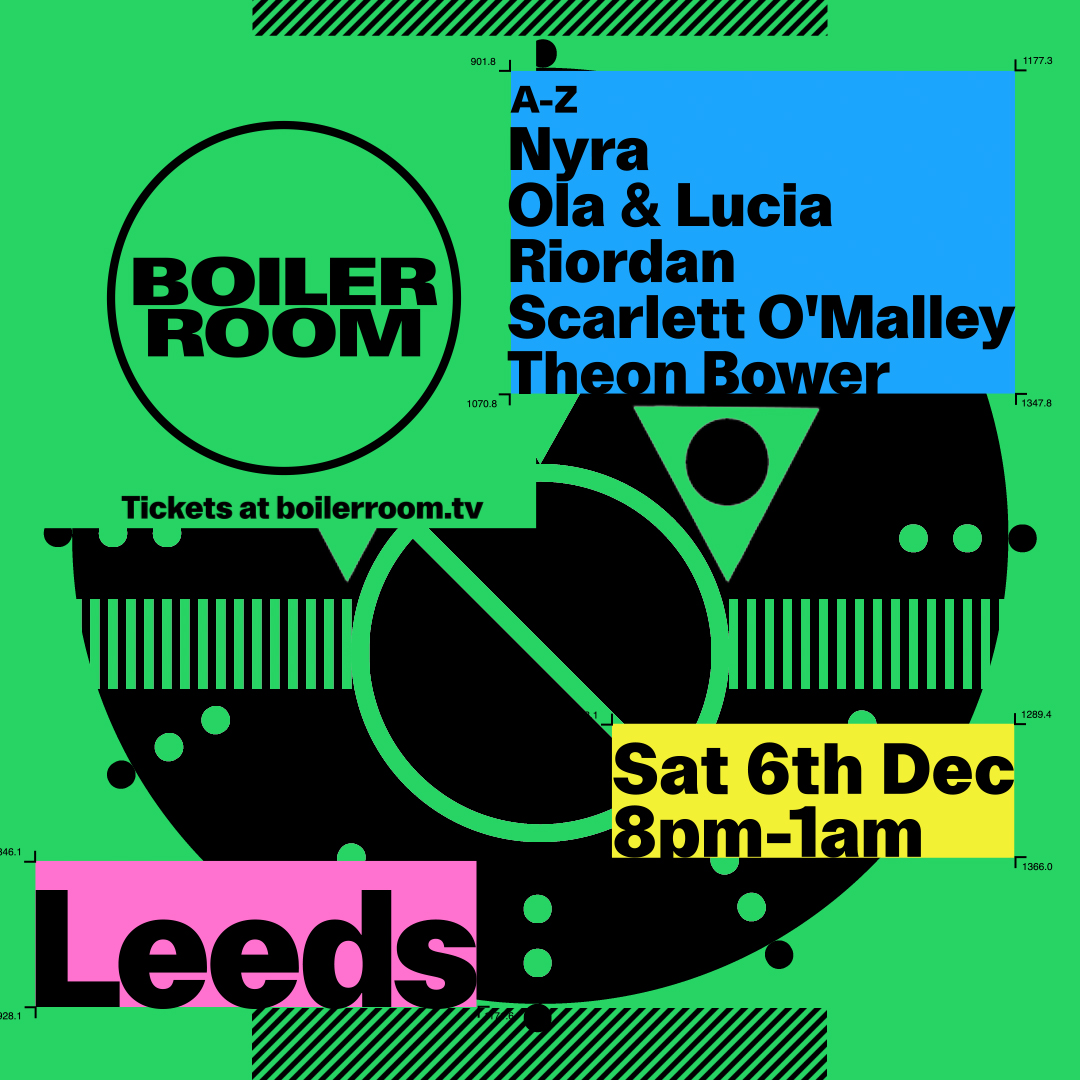 Flyer for event Leeds.