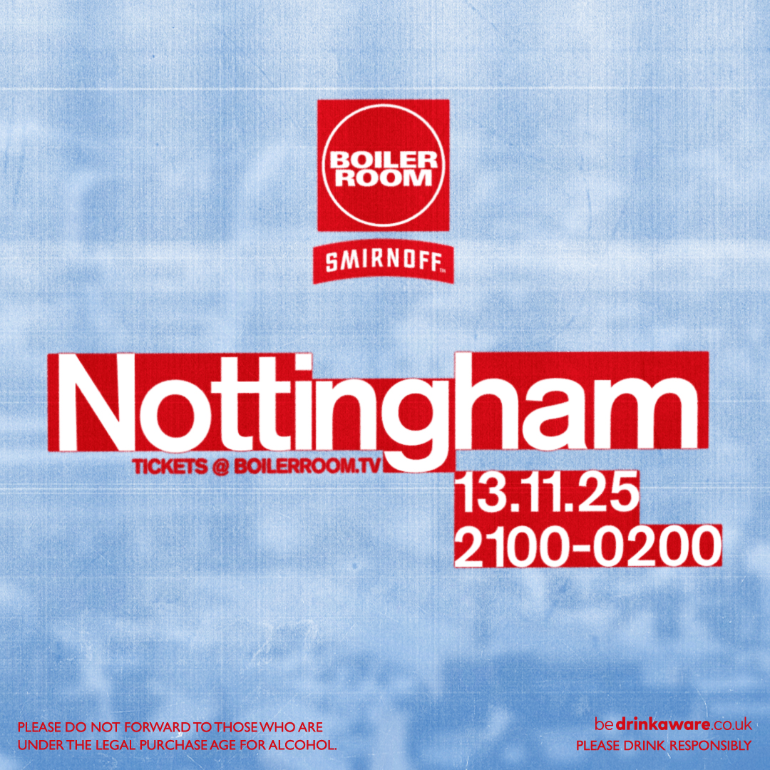 Flyer for event Nottingham.