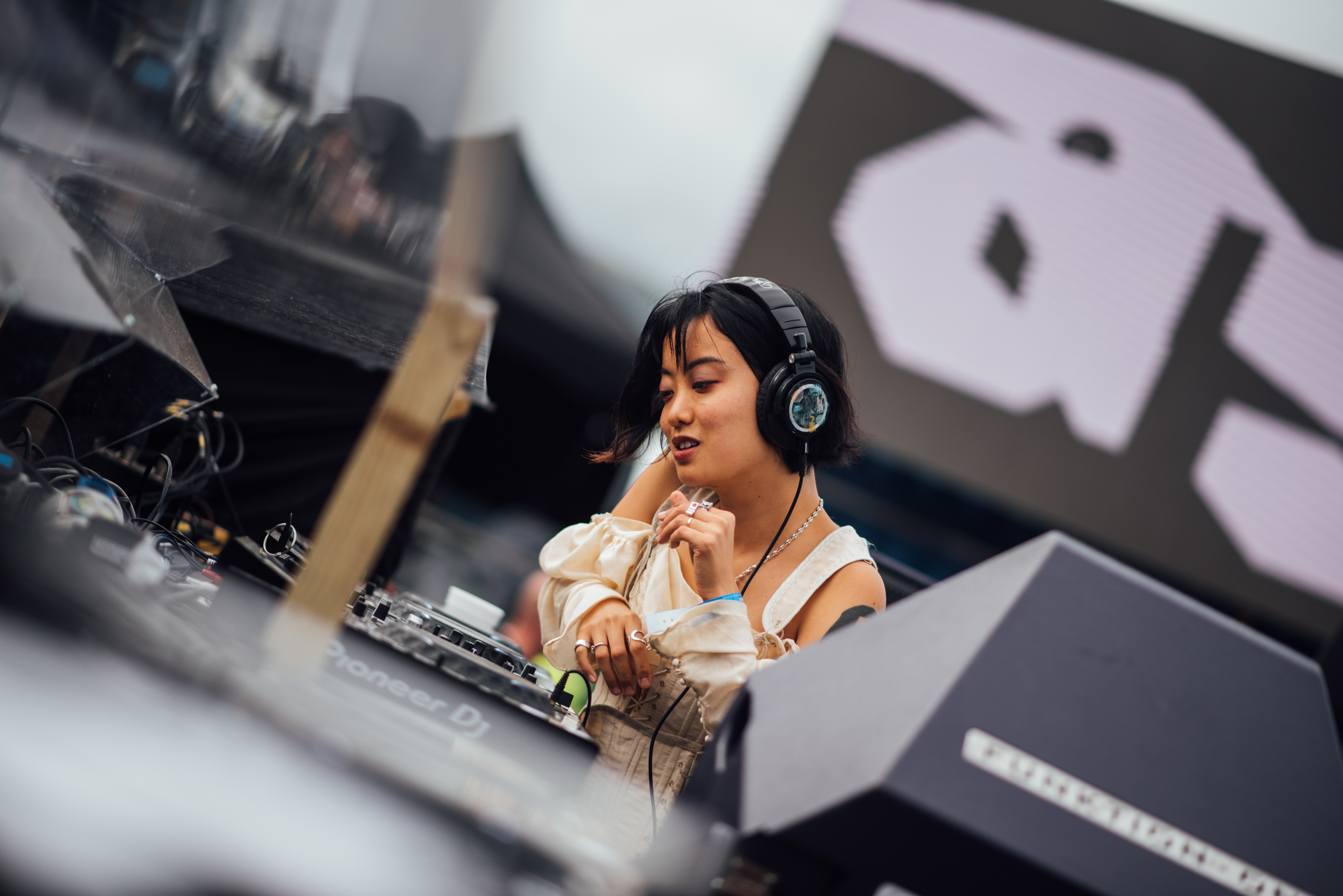 Flyer for event object blue.