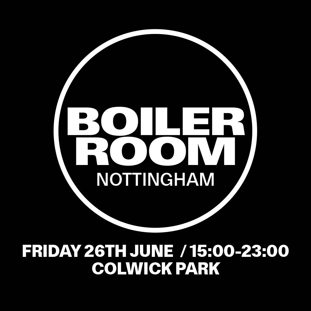 Flyer for event Nottingham.