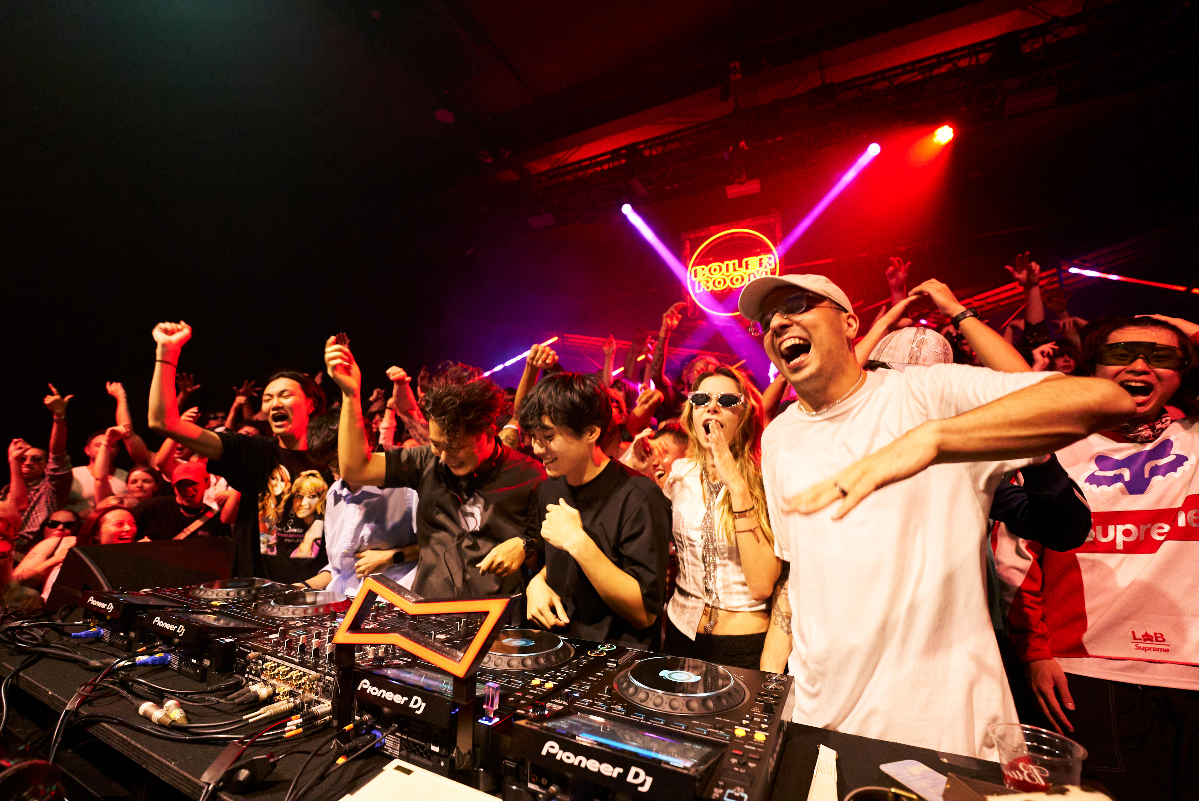 Flyer for event play in stereo.