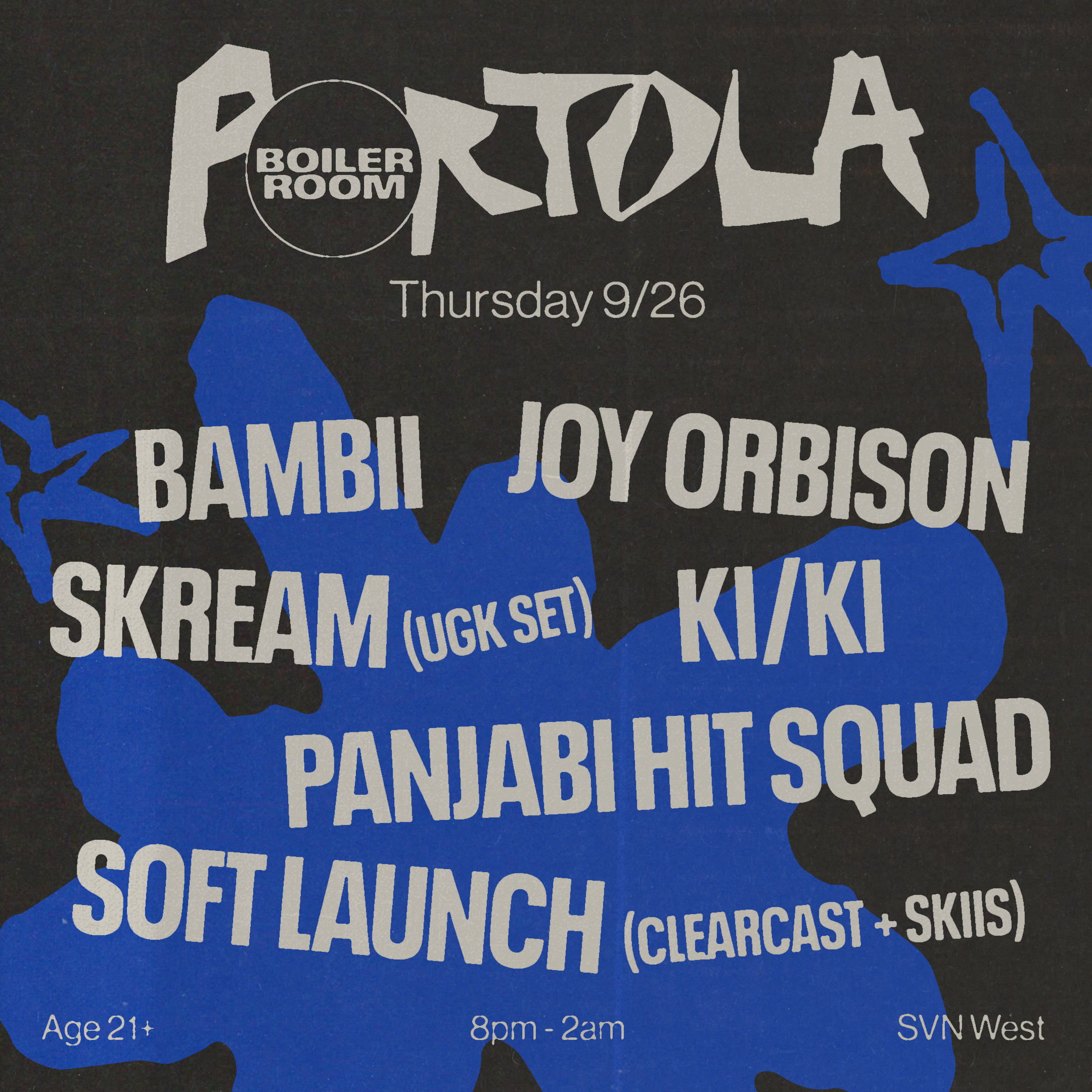 Flyer for event Portola Festival | Thursday.