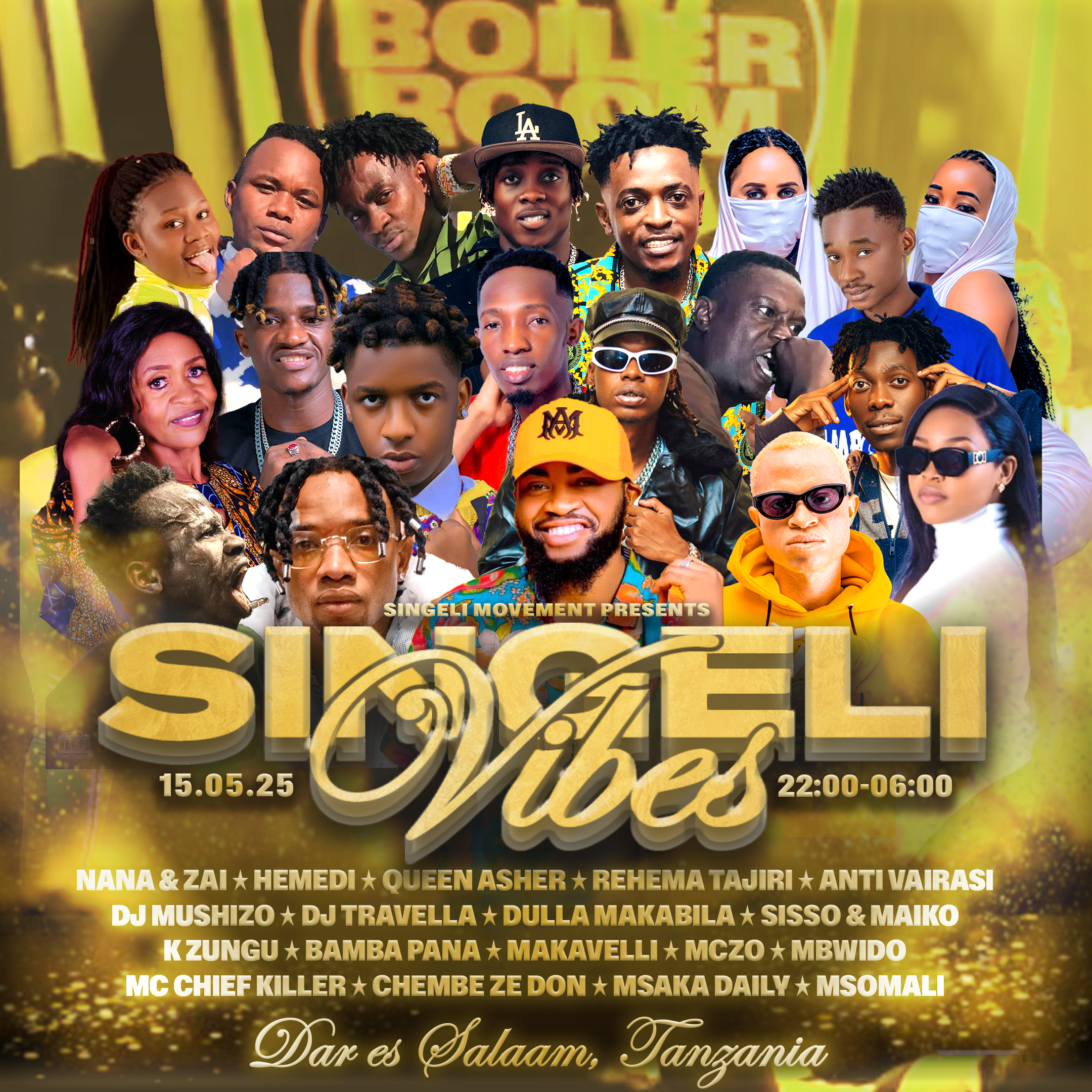 Flyer for event Dar Es Salaam: Singeli Vibes.