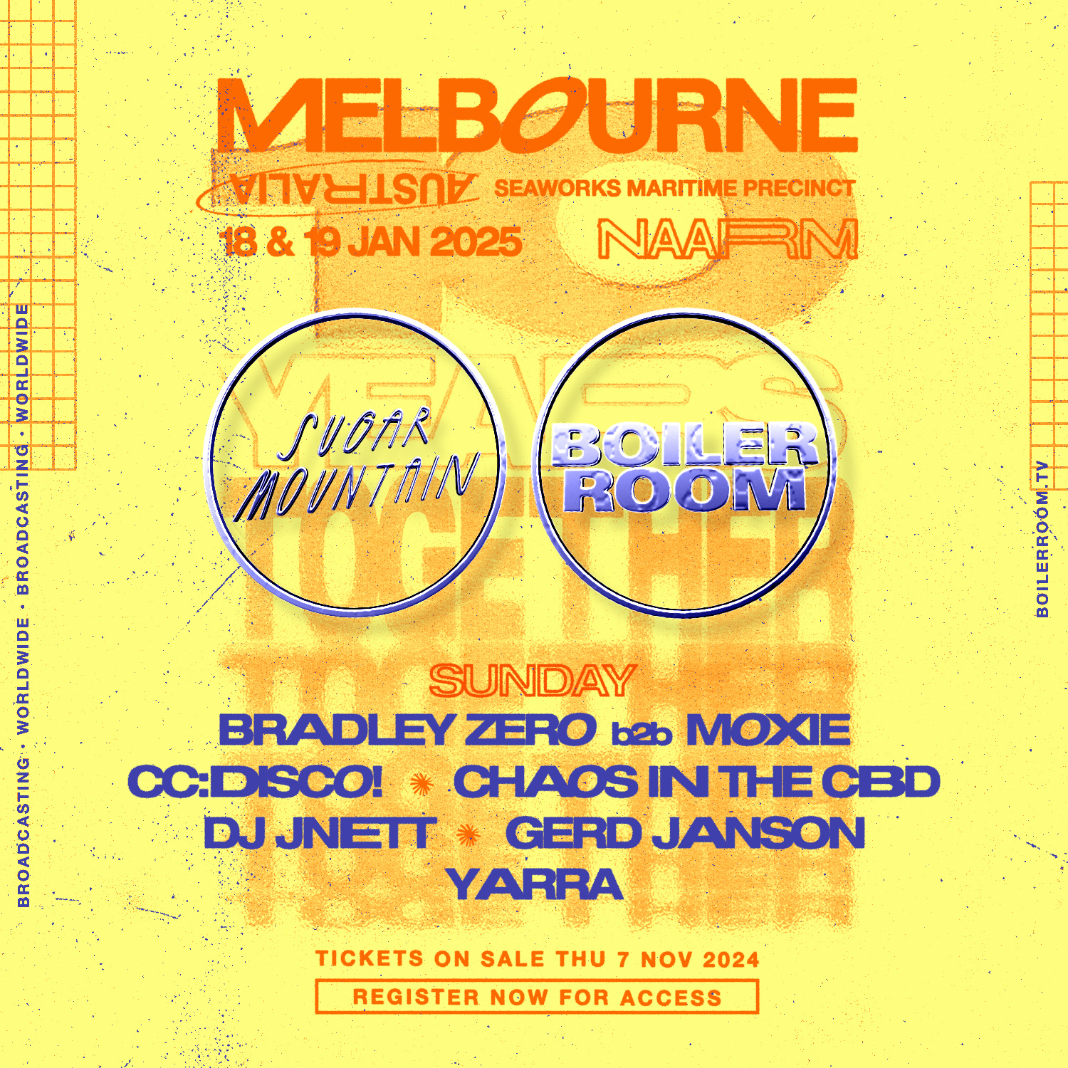 Flyer for event Sugar Mountain 2025 | Sunday.