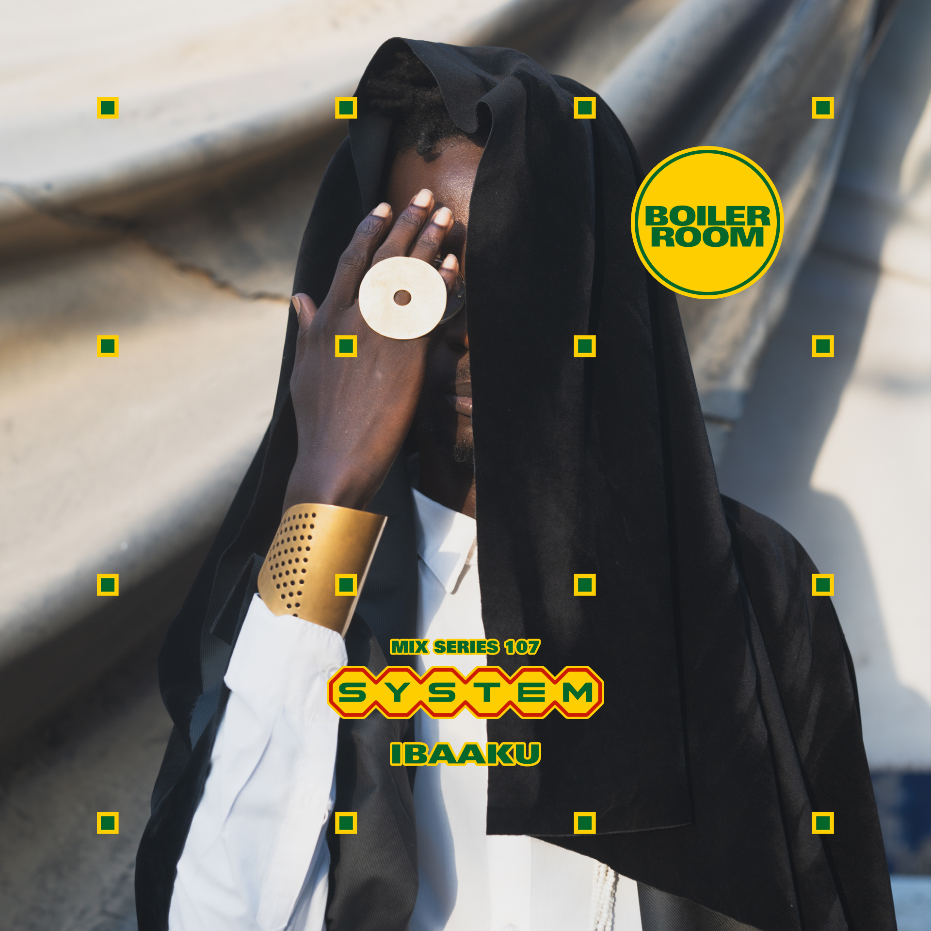 Flyer for event SYSTEM Mix 107: Ibaaku.