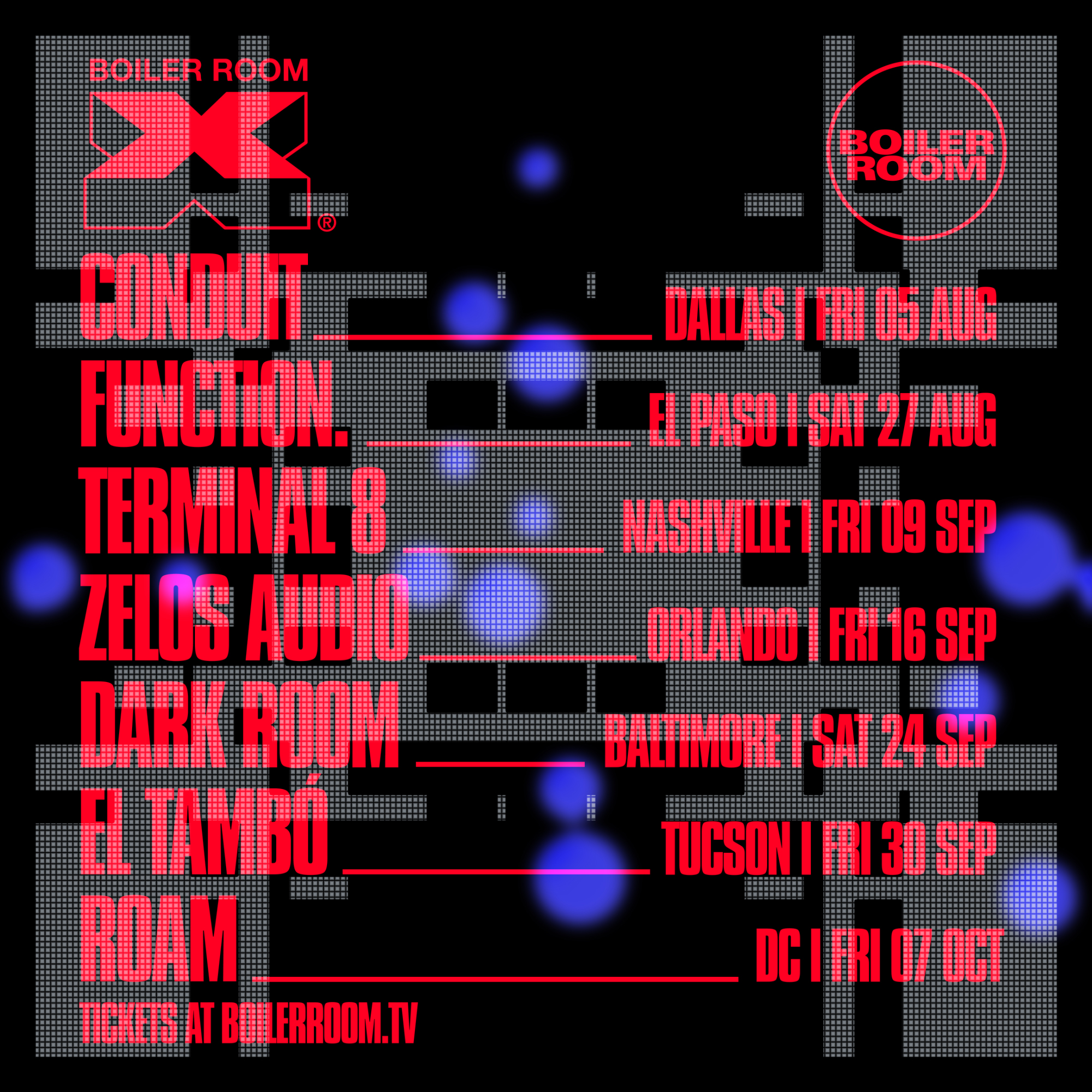 Boiler Room X flyer