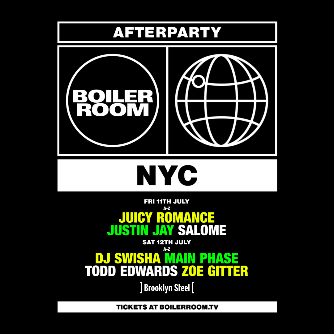 NYC | Afterparties flyer