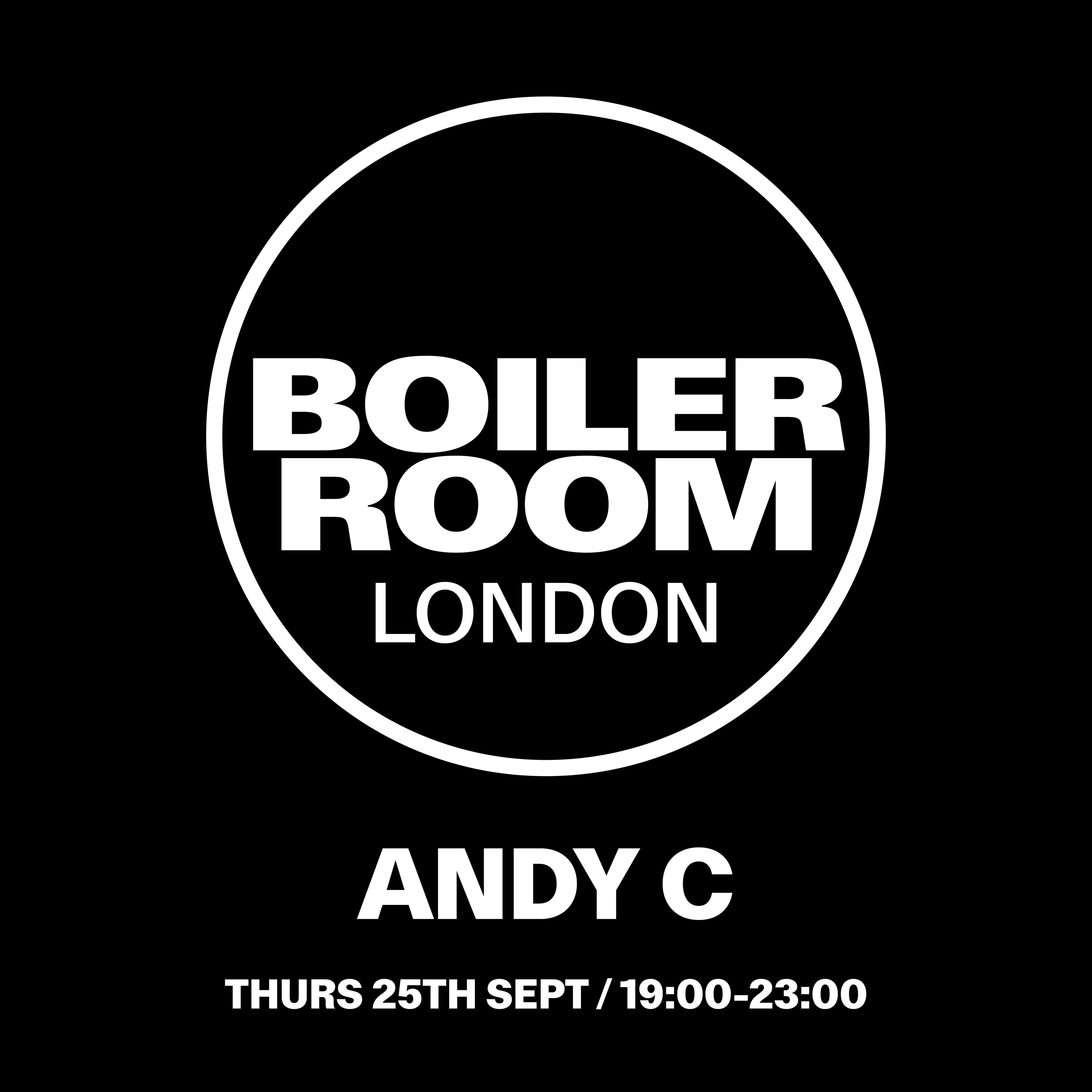 London: Andy C flyer